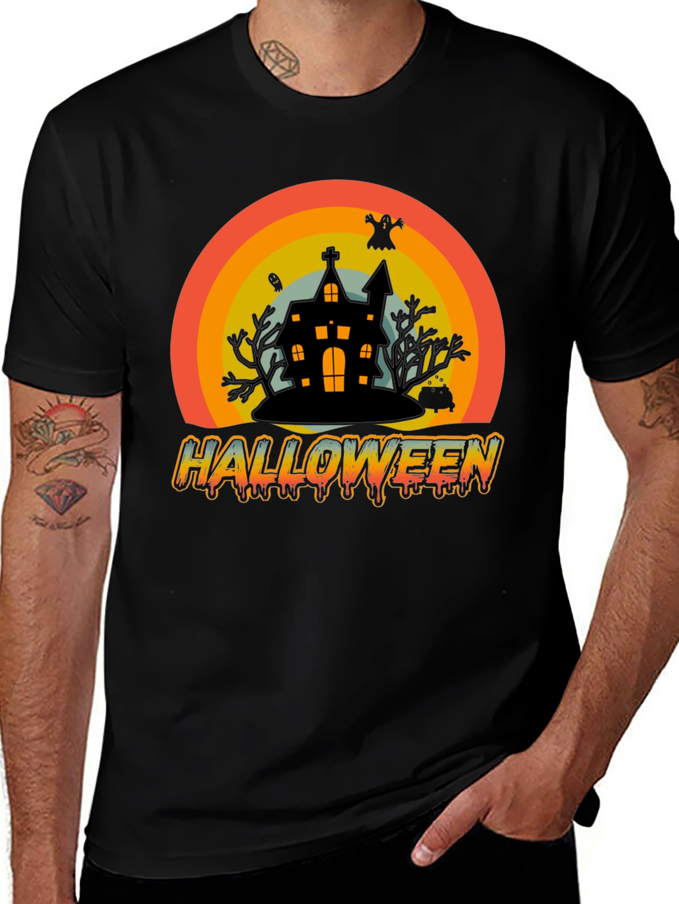Variant 24 of Halloween Graphic T-Shirt