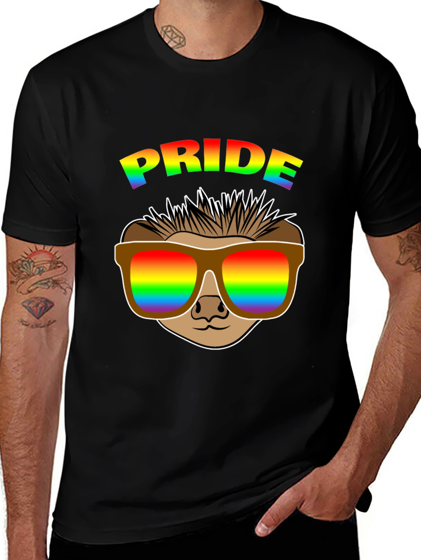 Variant 28 of Pride Sloth Graphic T-Shirt