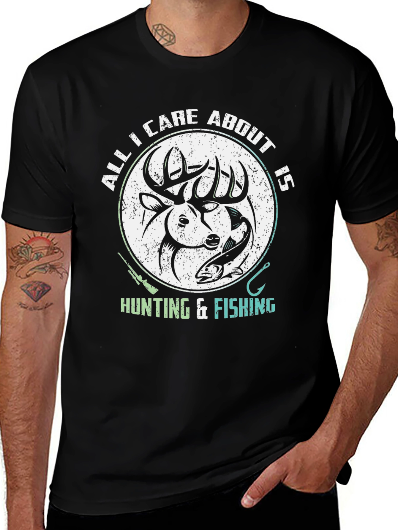 Variant 6 of Hunting & Fishing Graphic Tee
