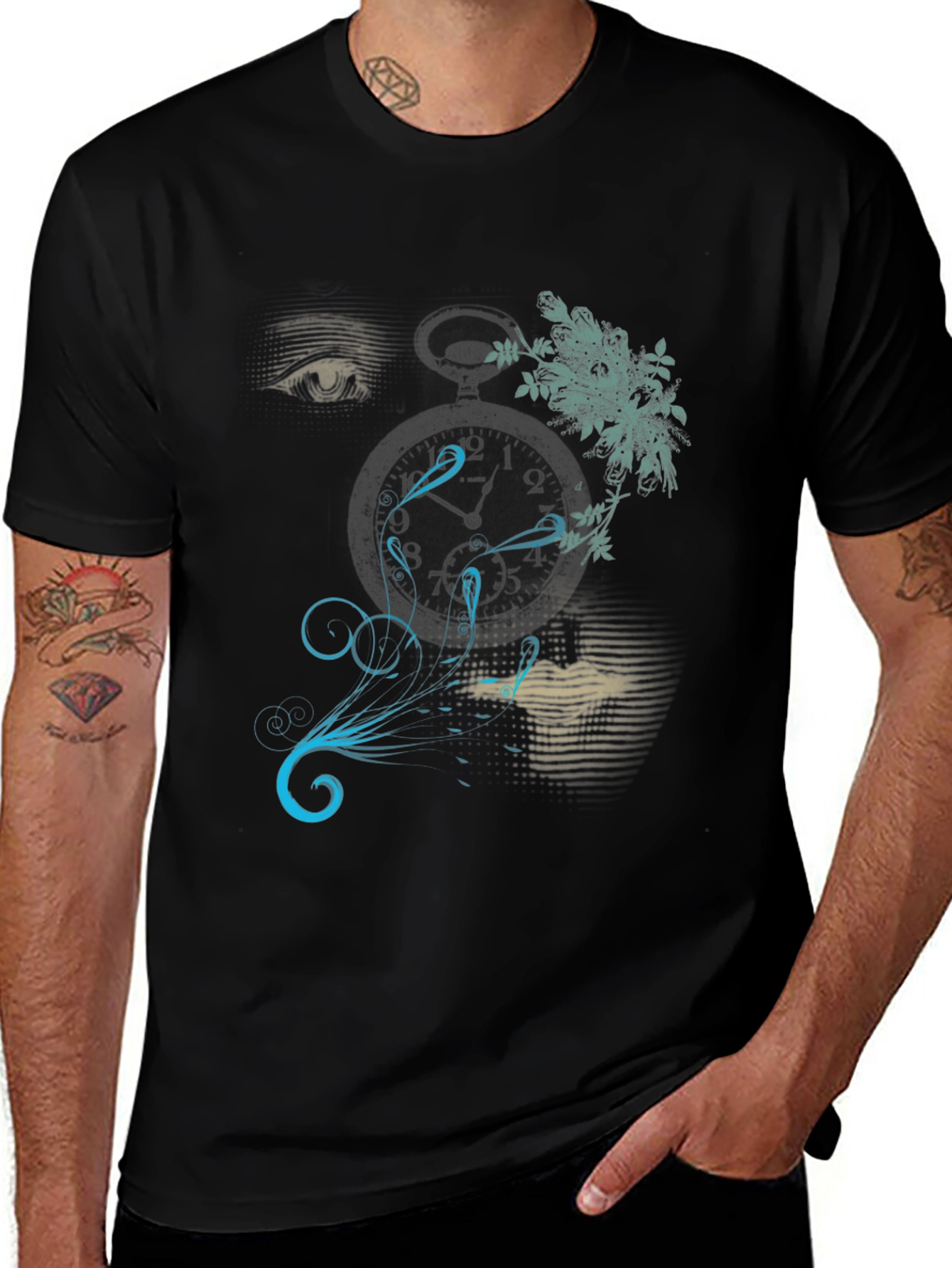 Variant 15 of Surreal Dreamscape Graphic Print T-Shirt