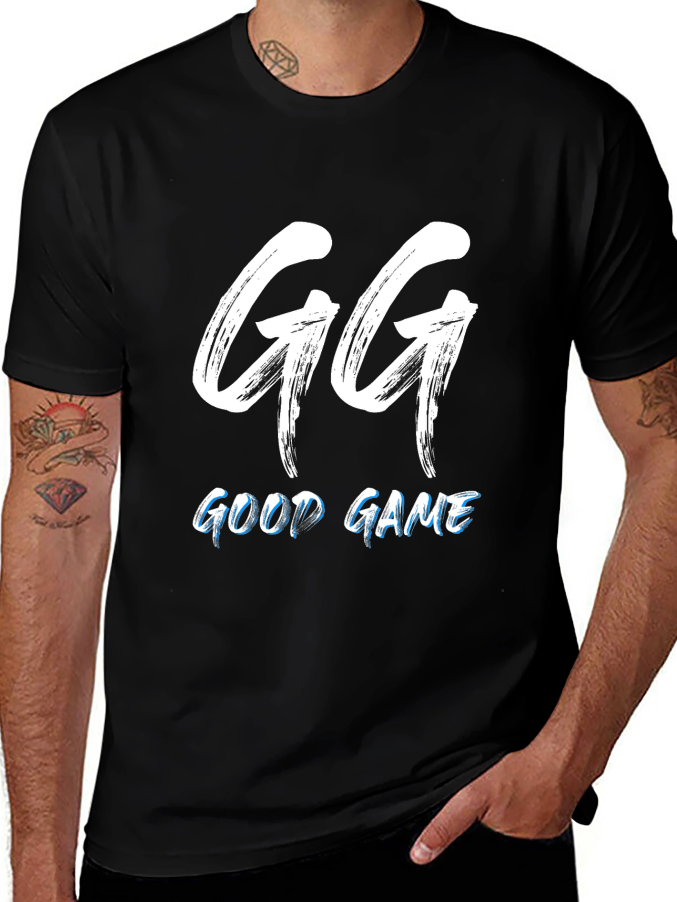 GG Good Game Graphic Tee - Black