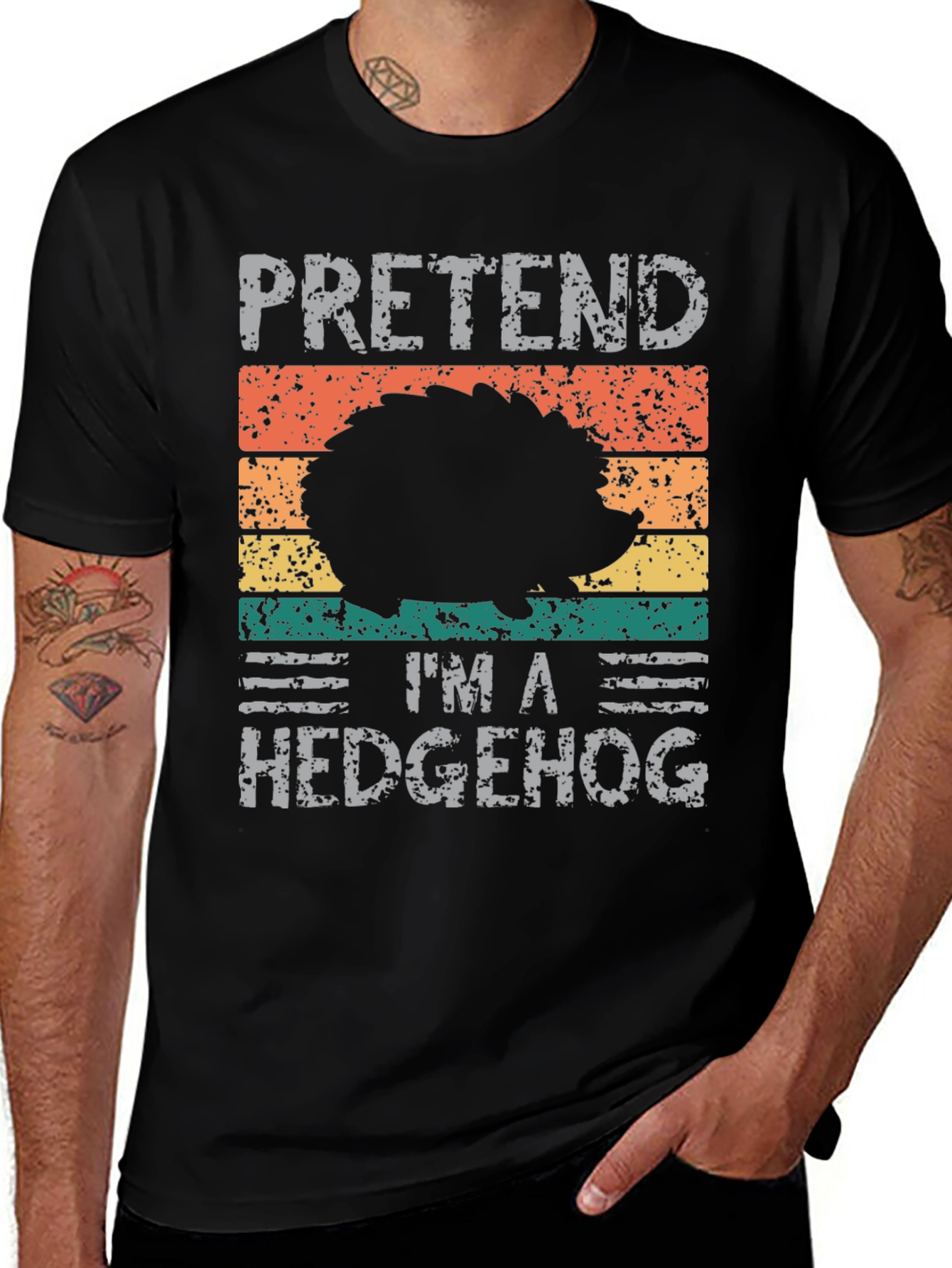 Variant 16 of Pretend I'm A Hedgehog Graphic Tee