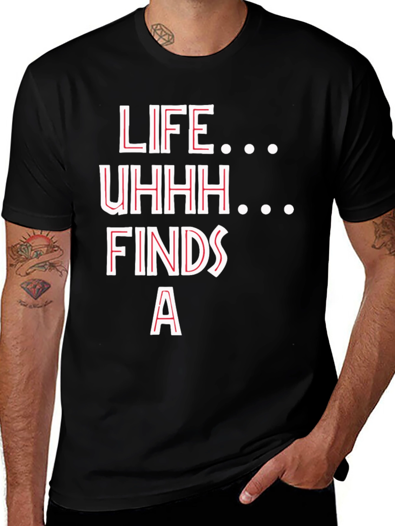 Variant 16 of Life Finds a Way Graphic Tee