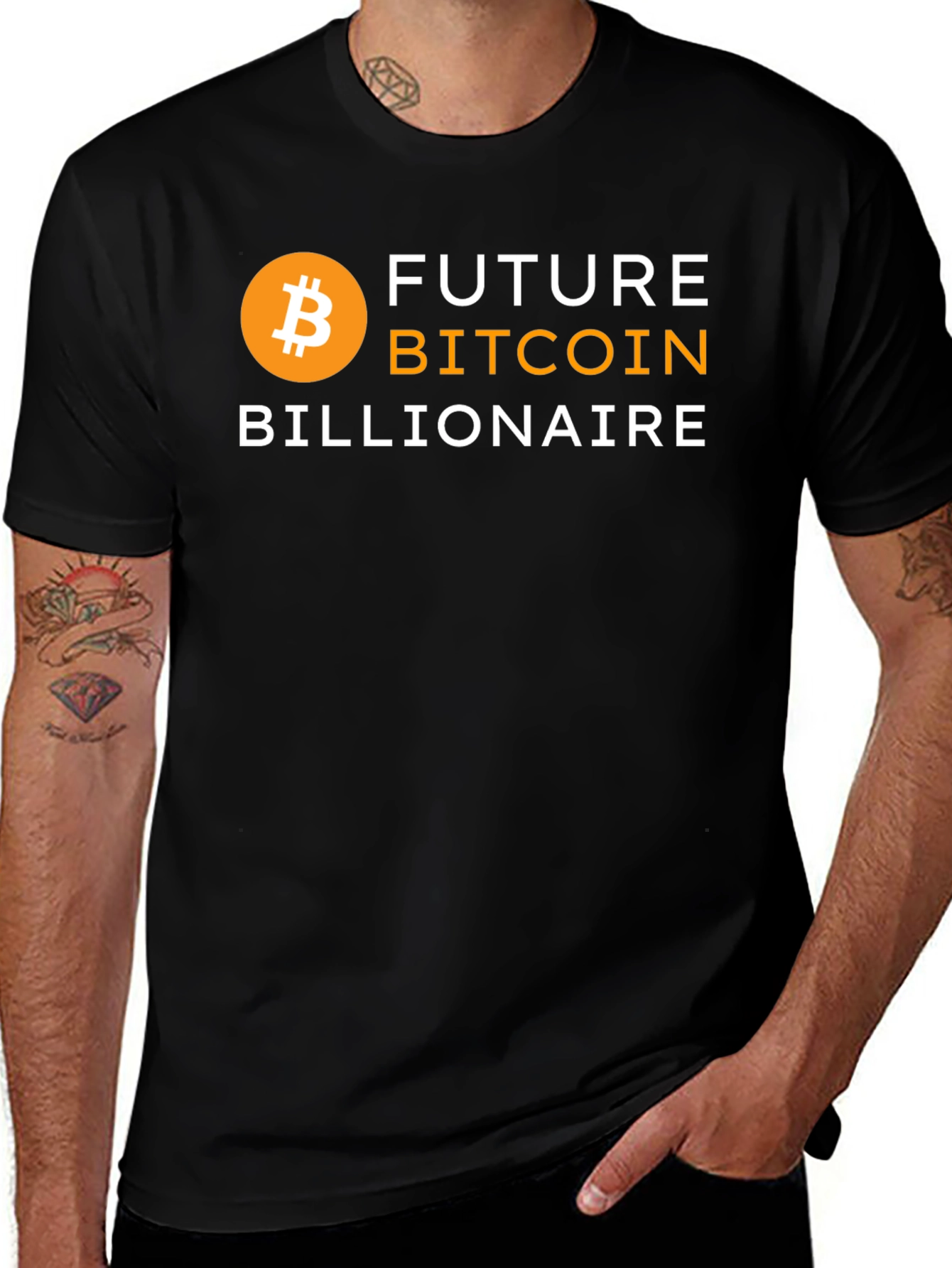 Future Bitcoin Billionaire Graphic Tee