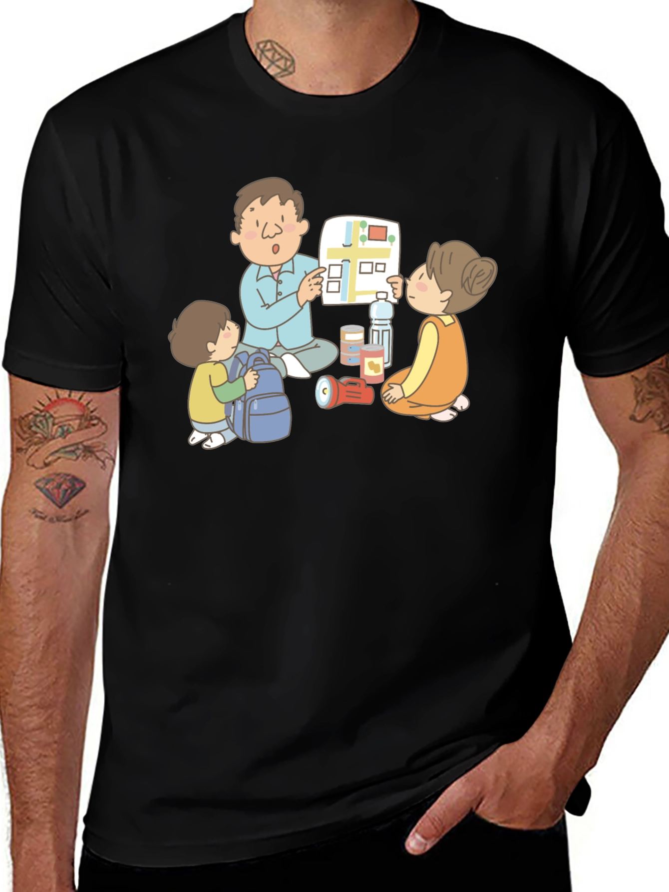 Variant 10 of Family Emergency Prep T-Shirt