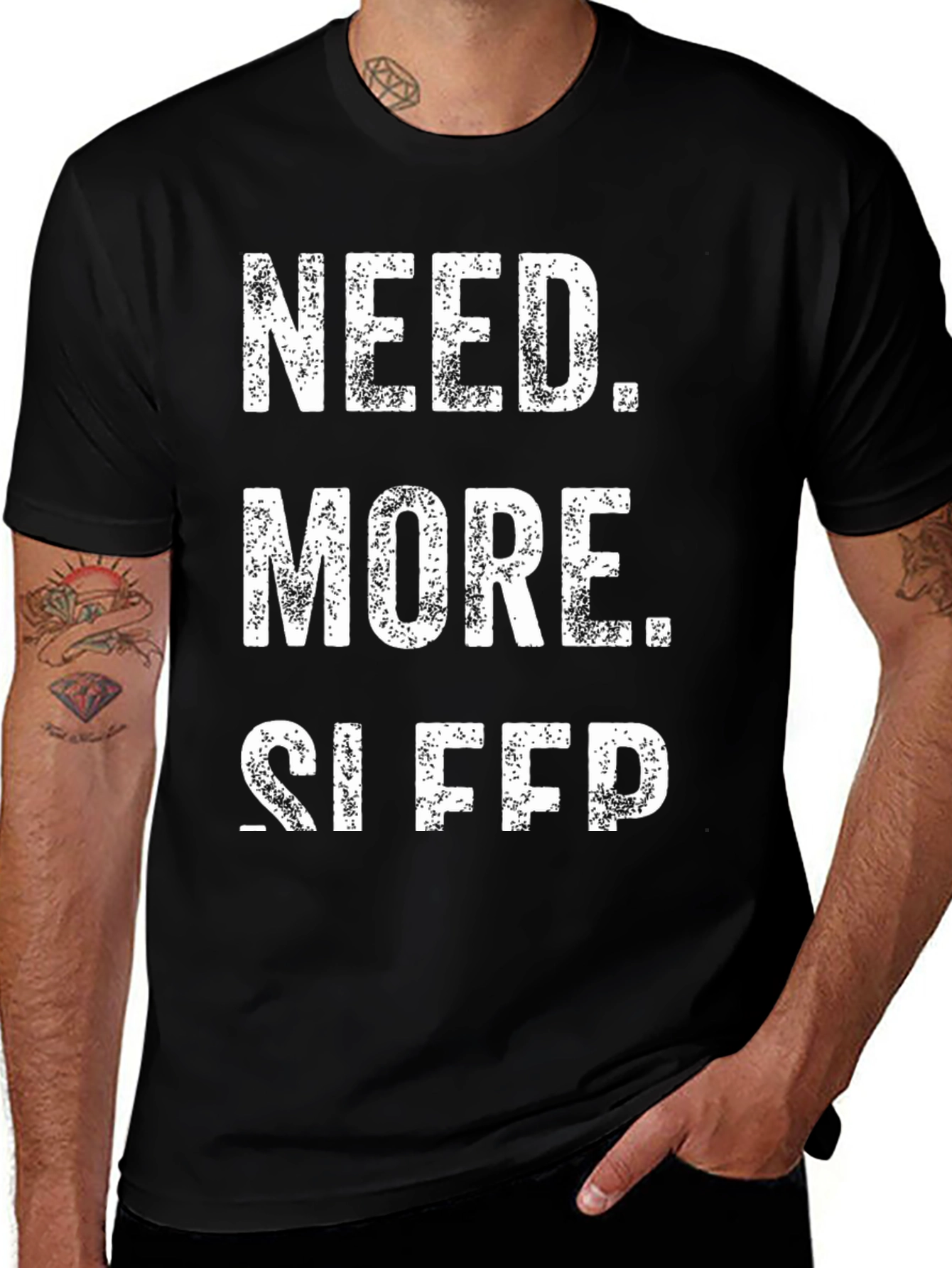 Need More Sleep T-Shirt - Funny Graphic Tee
