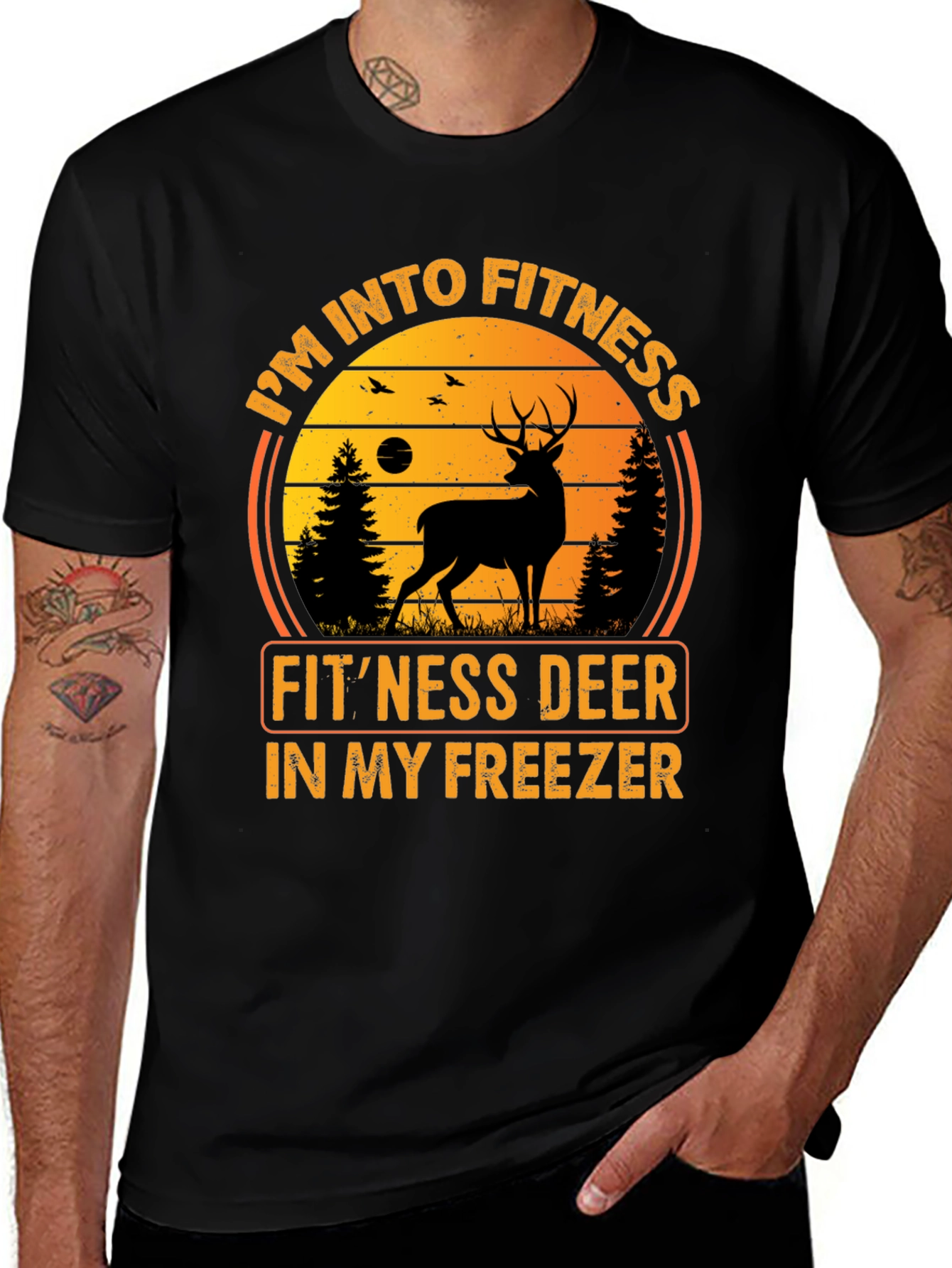 I'm Into Fitness Fit'ness Deer T-Shirt