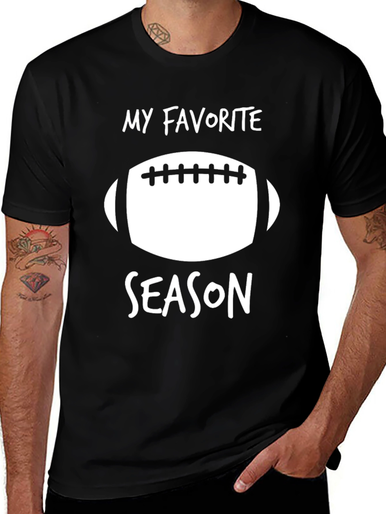 Variant 3 of My Favorite Season Football T-Shirt