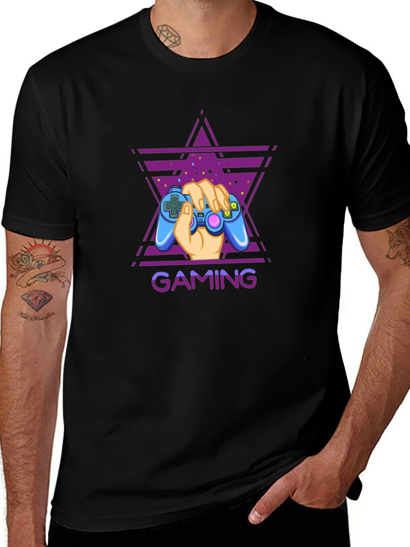 Variant 26 of Gaming Controller T-Shirt - Gamer Style