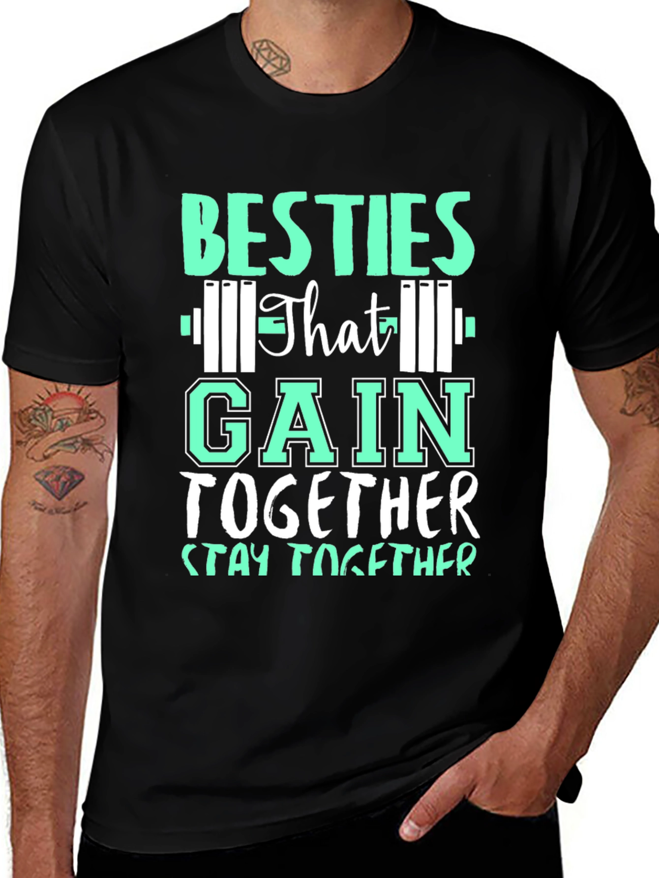 Besties That Gain Together Stay Together T-Shirt