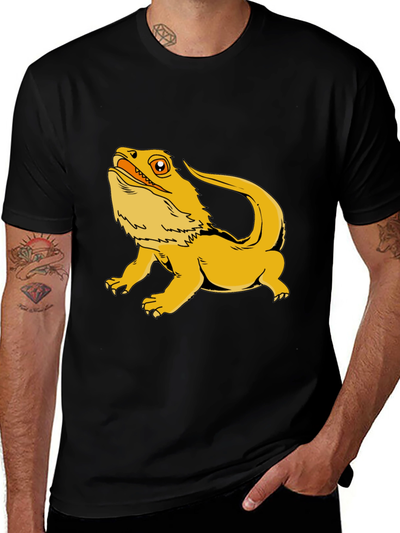 Variant 12 of Bearded Dragon Graphic Tee - Cool Reptile Lover T-Shirt