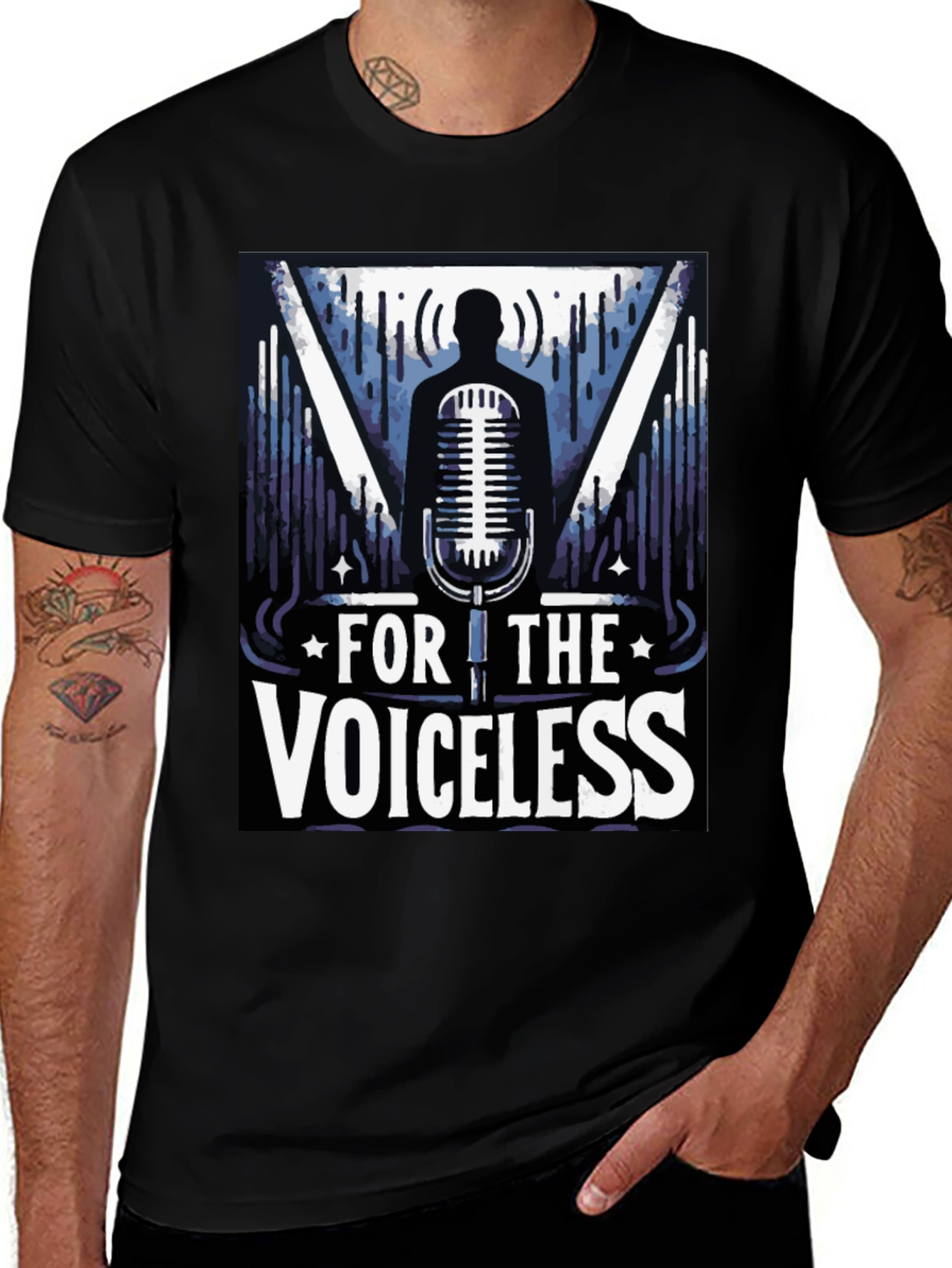 Variant 15 of For The Voiceless Graphic Tee