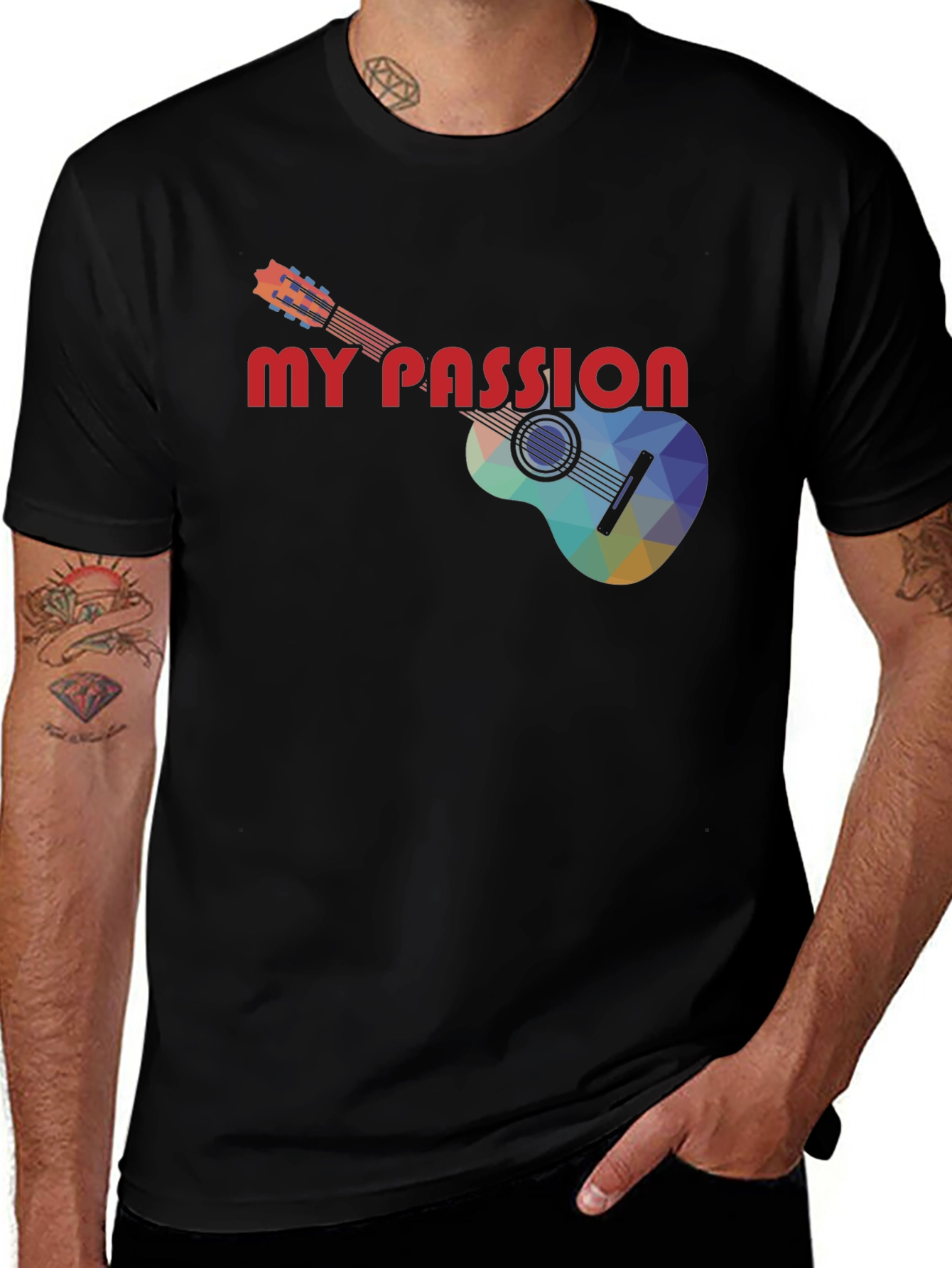 My Passion Guitar Graphic Tee