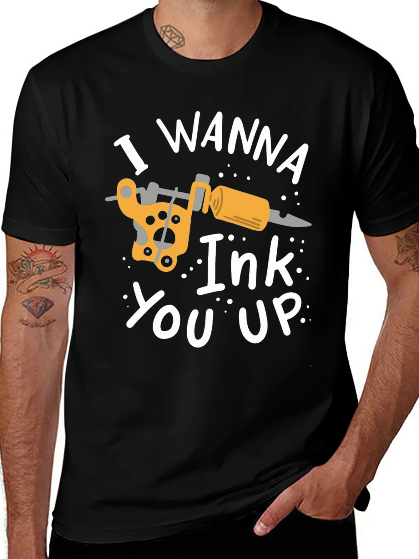 I Wanna Ink You Up Tattoo Artist Tee