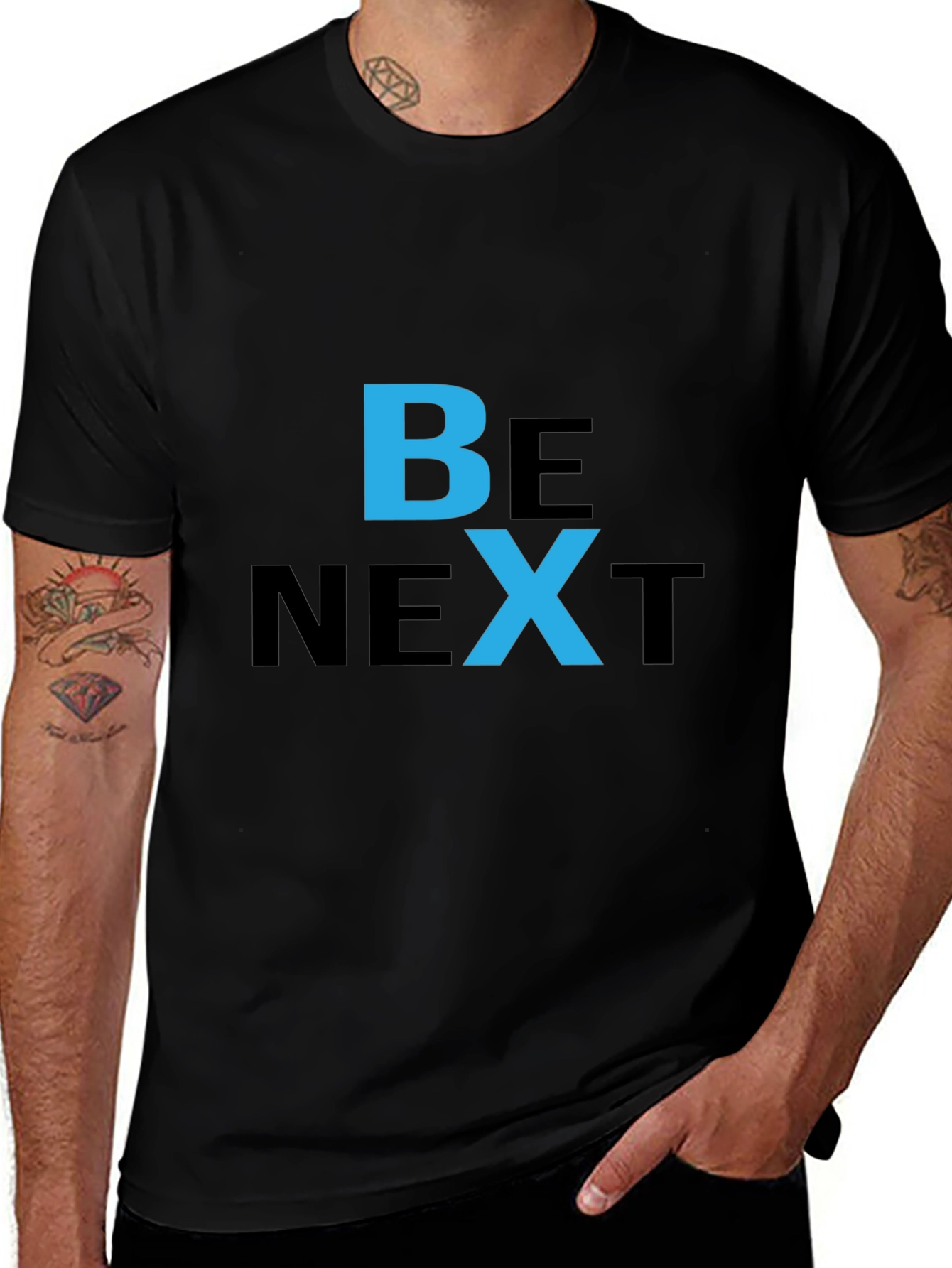 Variant 4 of Be Next Graphic Tee - Trendy Cotton T-Shirt