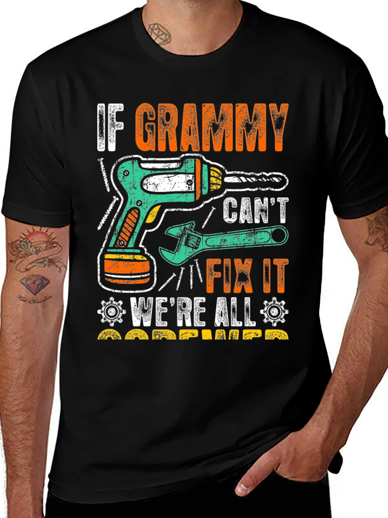 Variant 29 of If Grammy Can't Fix It T-Shirt