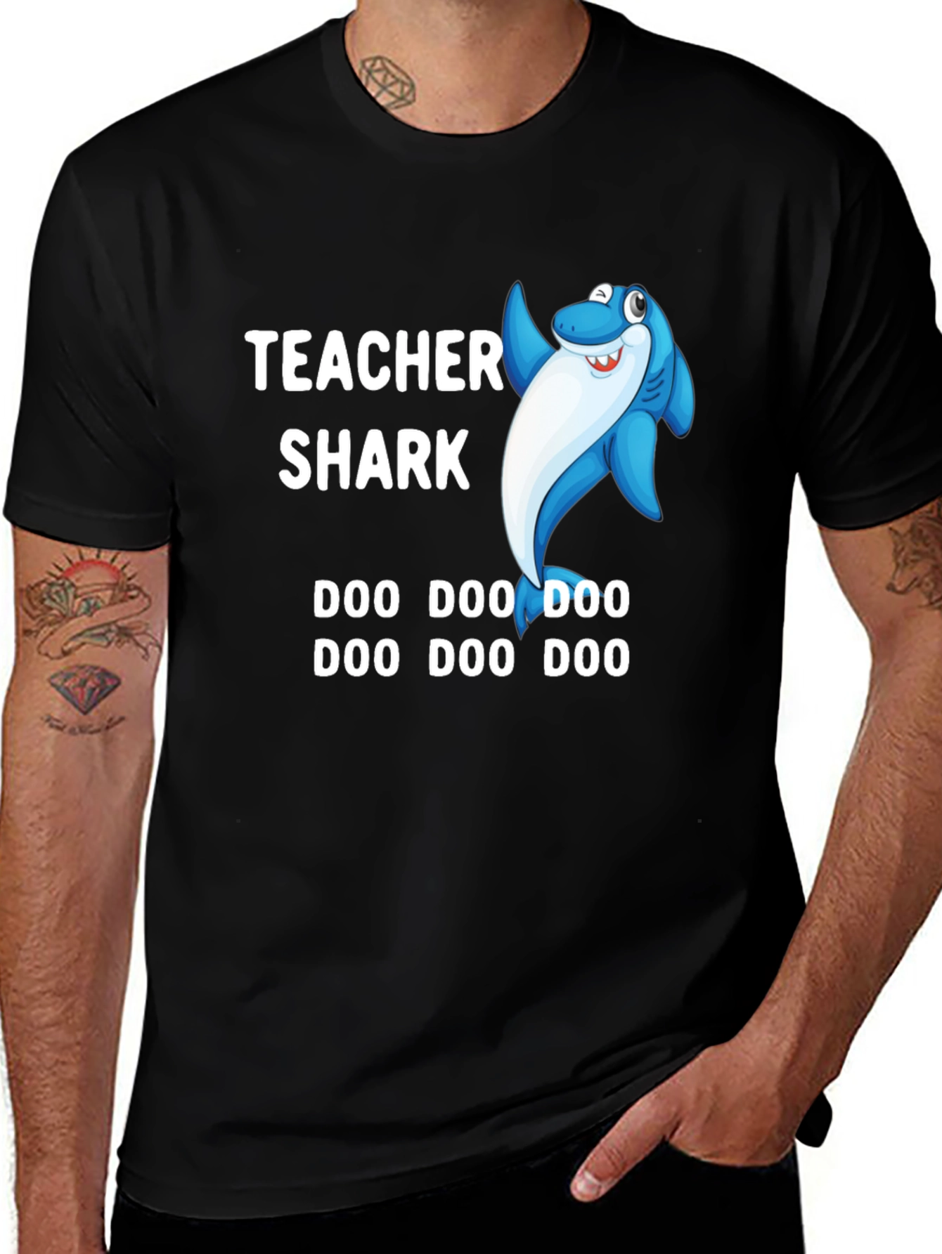 Variant 26 of Teacher Shark Doo Doo T-Shirt - Cute & Fun
