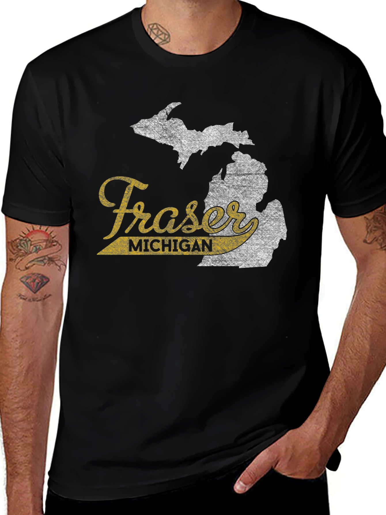 Fraser Michigan Graphic T-Shirt