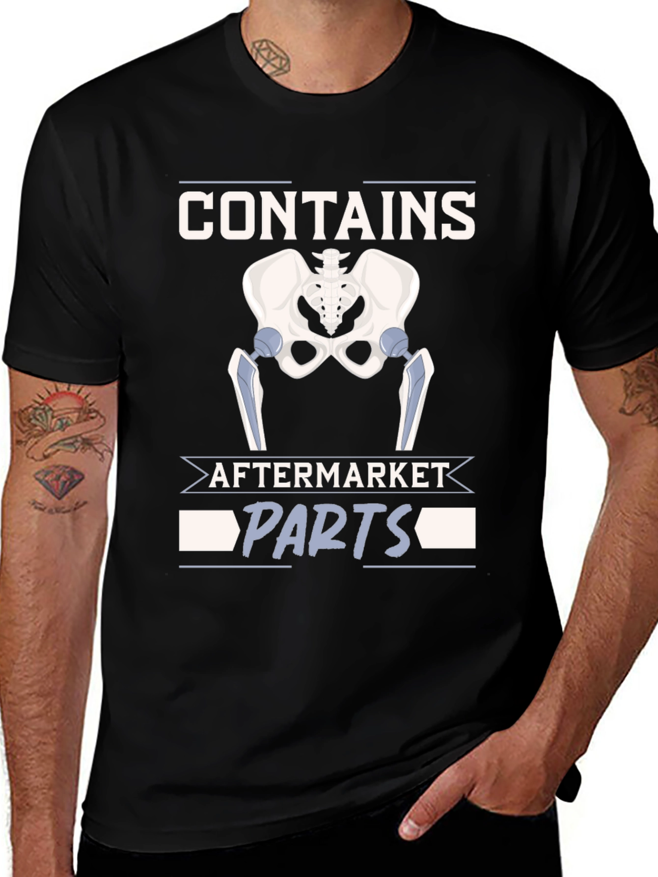 Variant 20 of Contains Aftermarket Parts Graphic T-Shirt