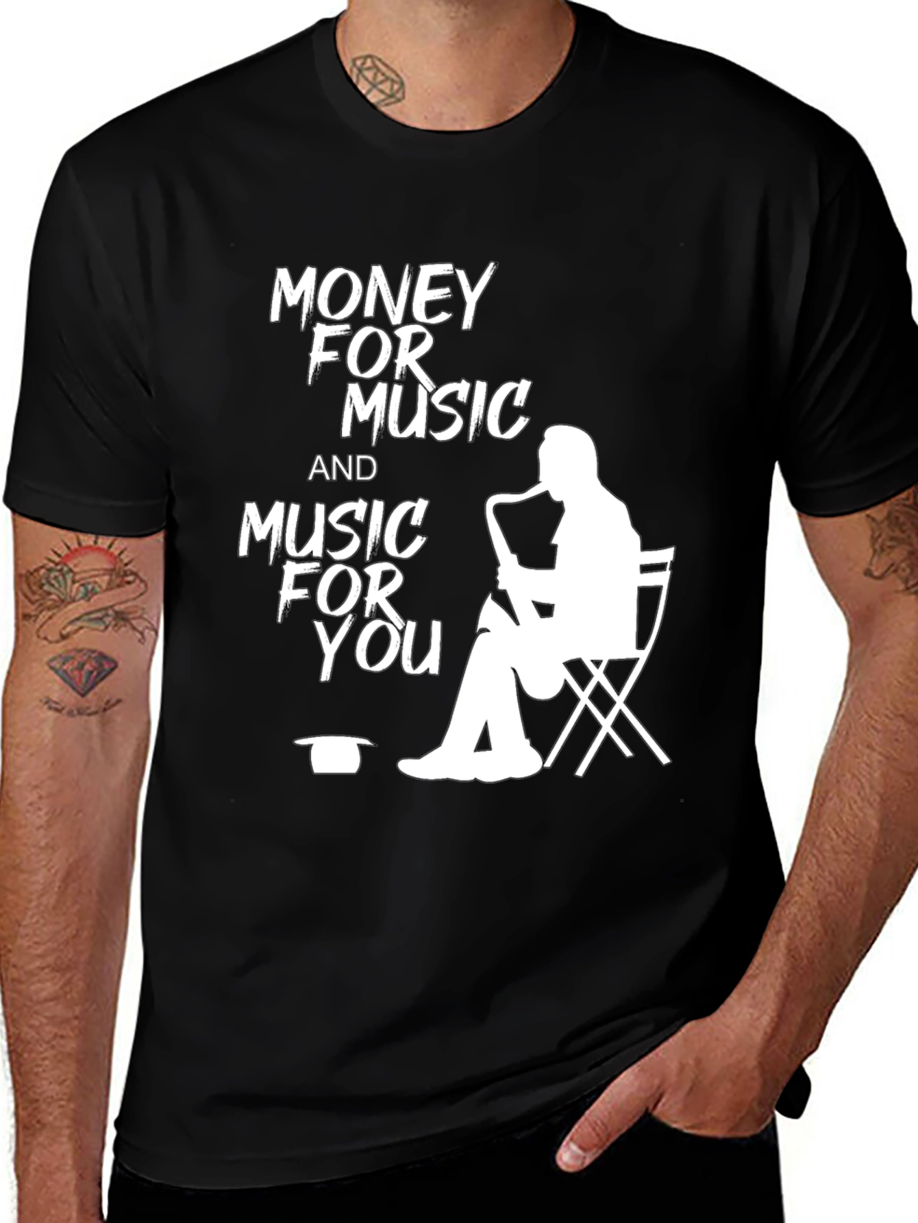 Variant 19 of Money for Music T-Shirt