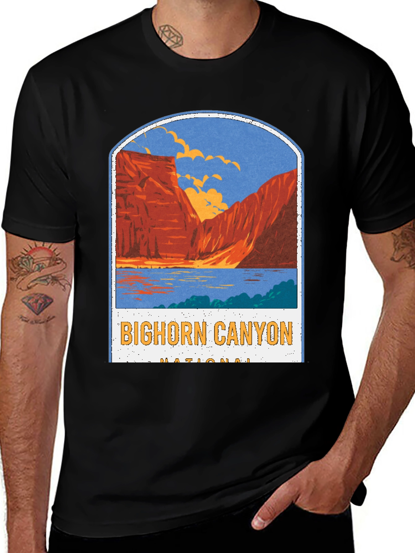Variant 21 of Bighorn Canyon National Park T-Shirt