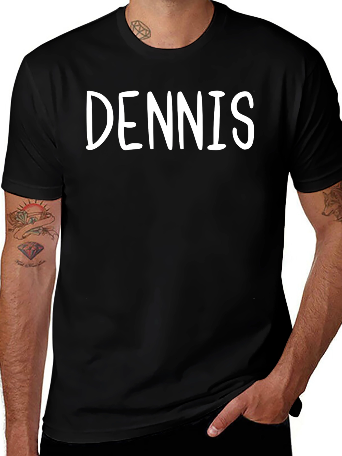 Variant 7 of Dennis T-Shirt - Custom Name Tee