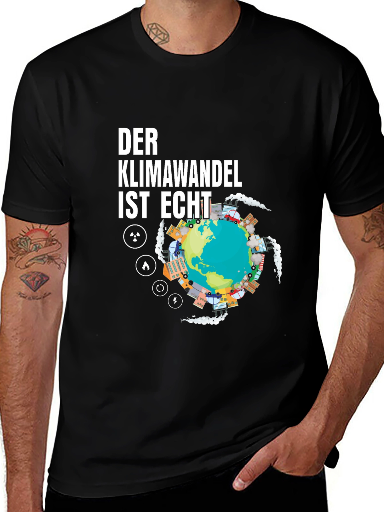 Variant 30 of Climate Change Awareness Graphic Tee