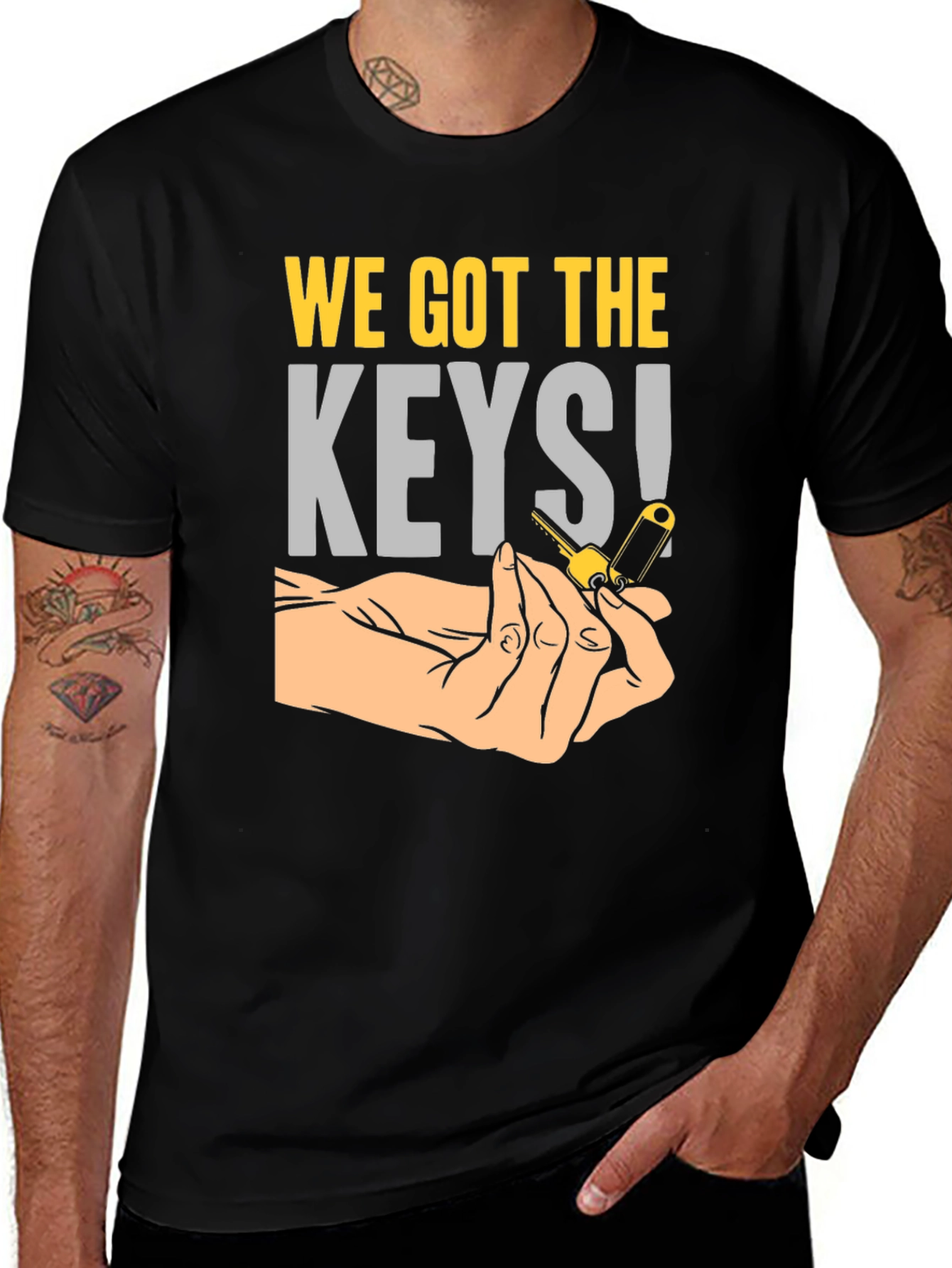 Variant 21 of We Got The Keys T-Shirt