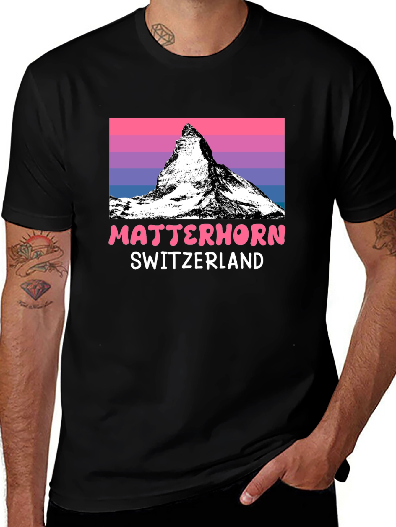 Matterhorn Switzerland Graphic Tee