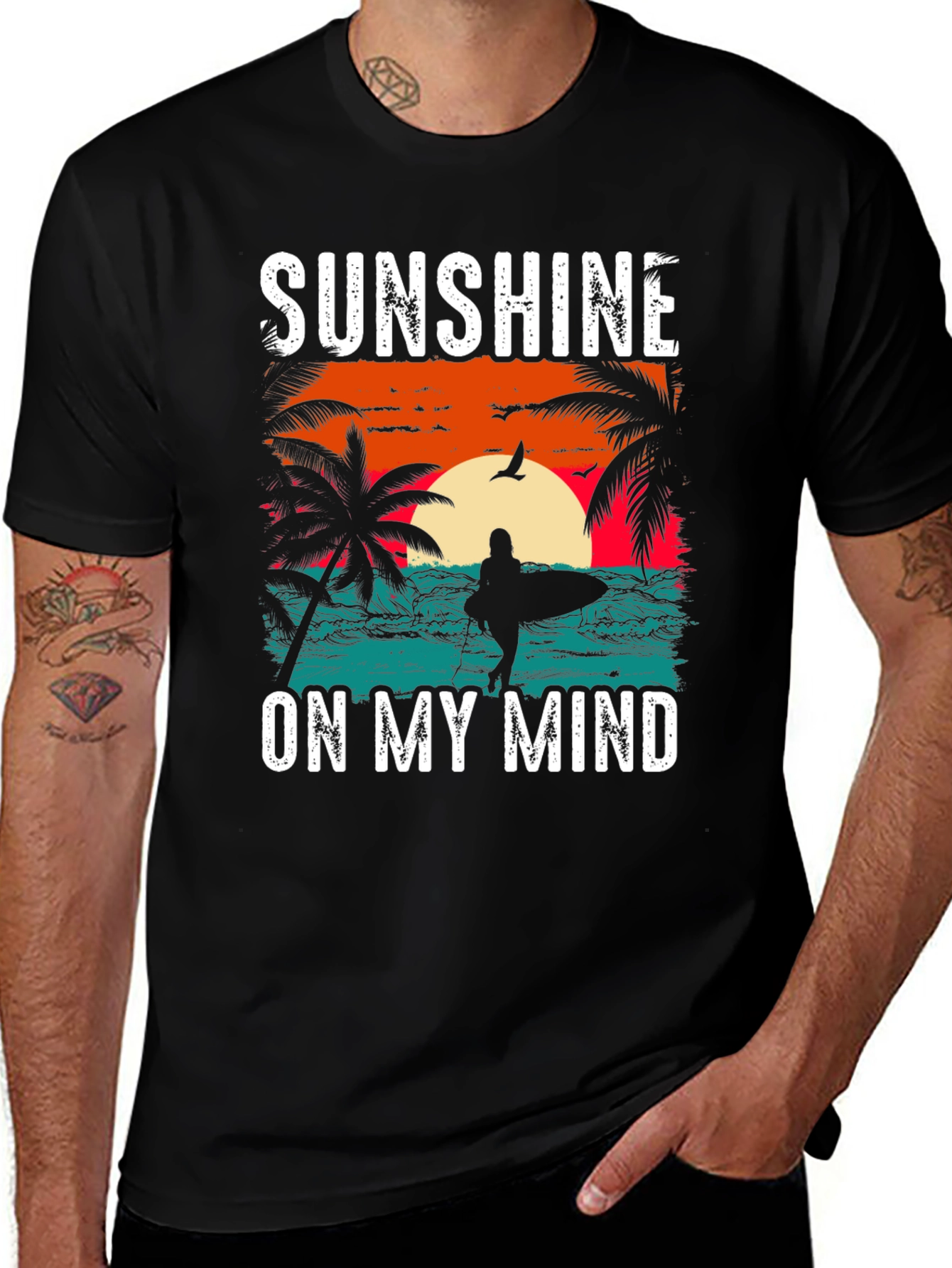 Variant 29 of Sunshine On My Mind Graphic Tee