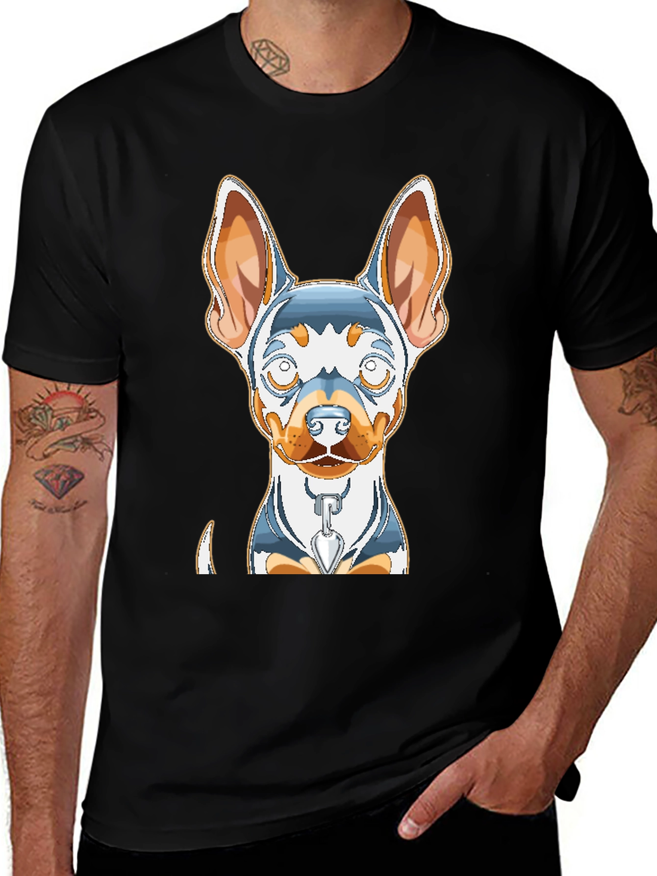 Variant 24 of Dog Graphic Print Tee
