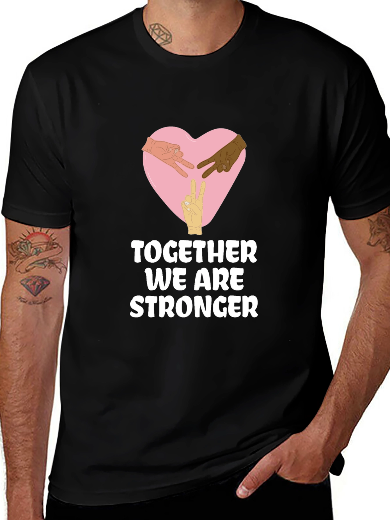 Variant 28 of Unity T-Shirt - Together We Are Stronger