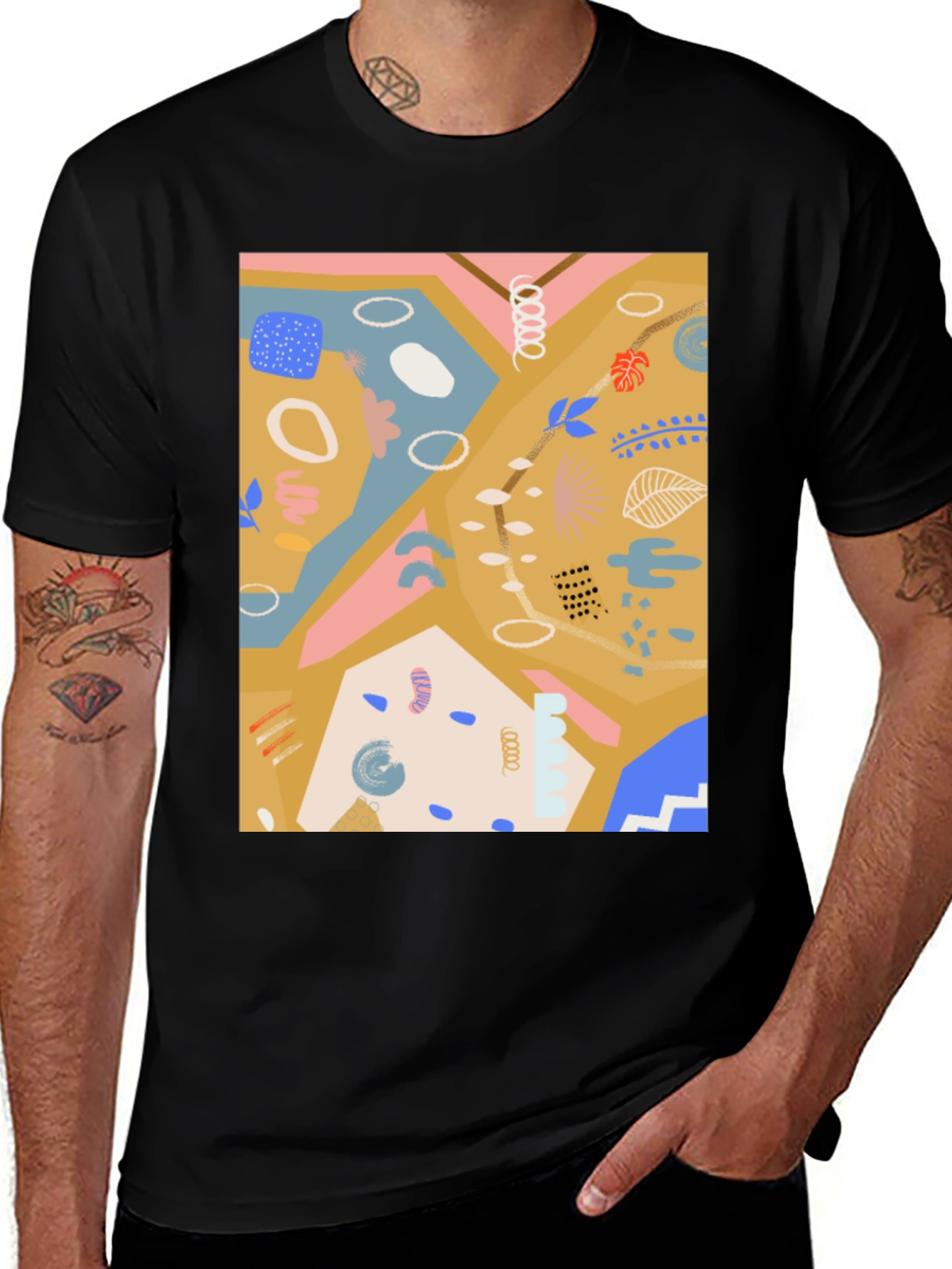 Variant 27 of Abstract Pattern Graphic Tee