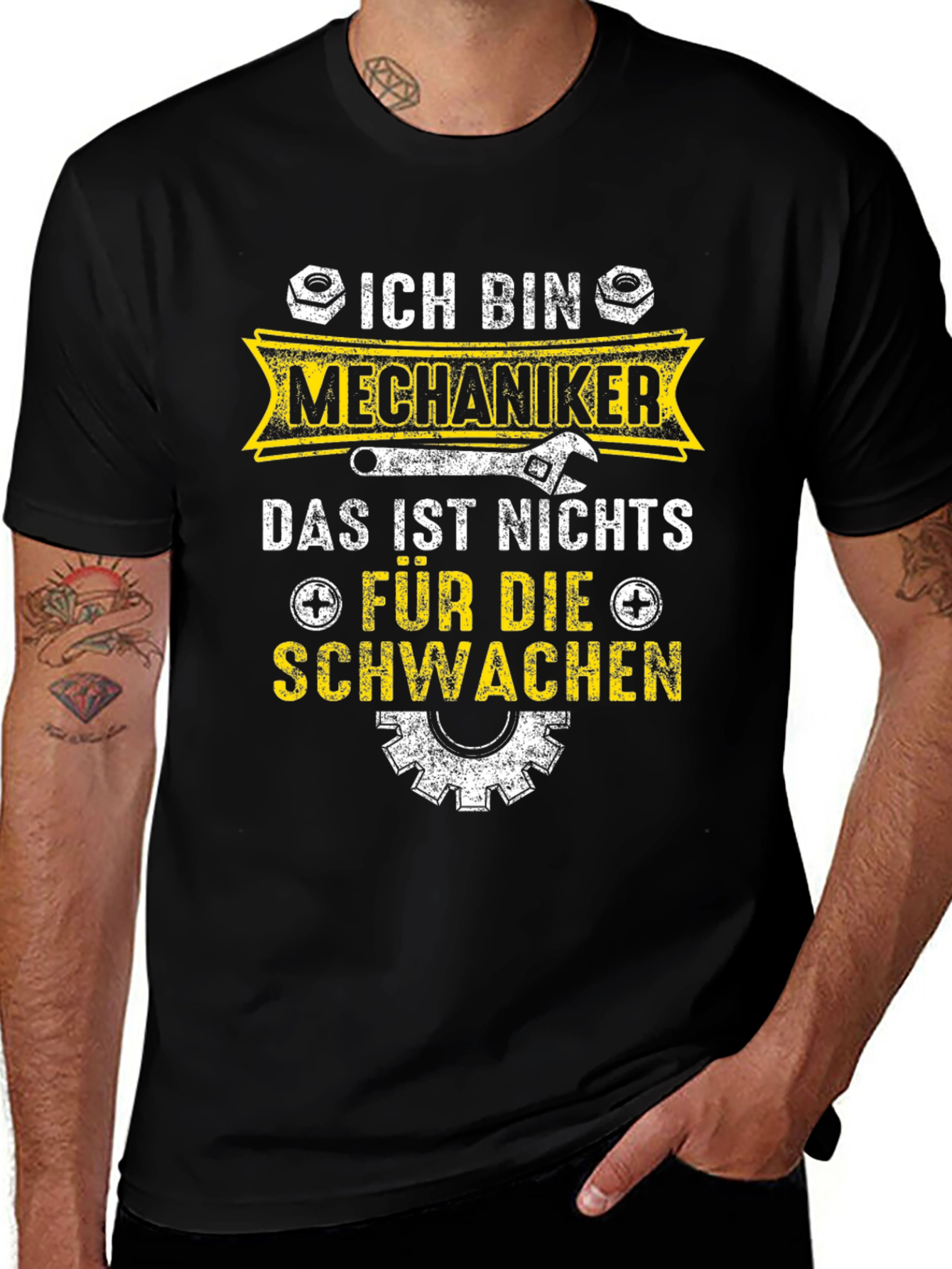 Mechanic T-Shirt - 'Not for the Weak' Design