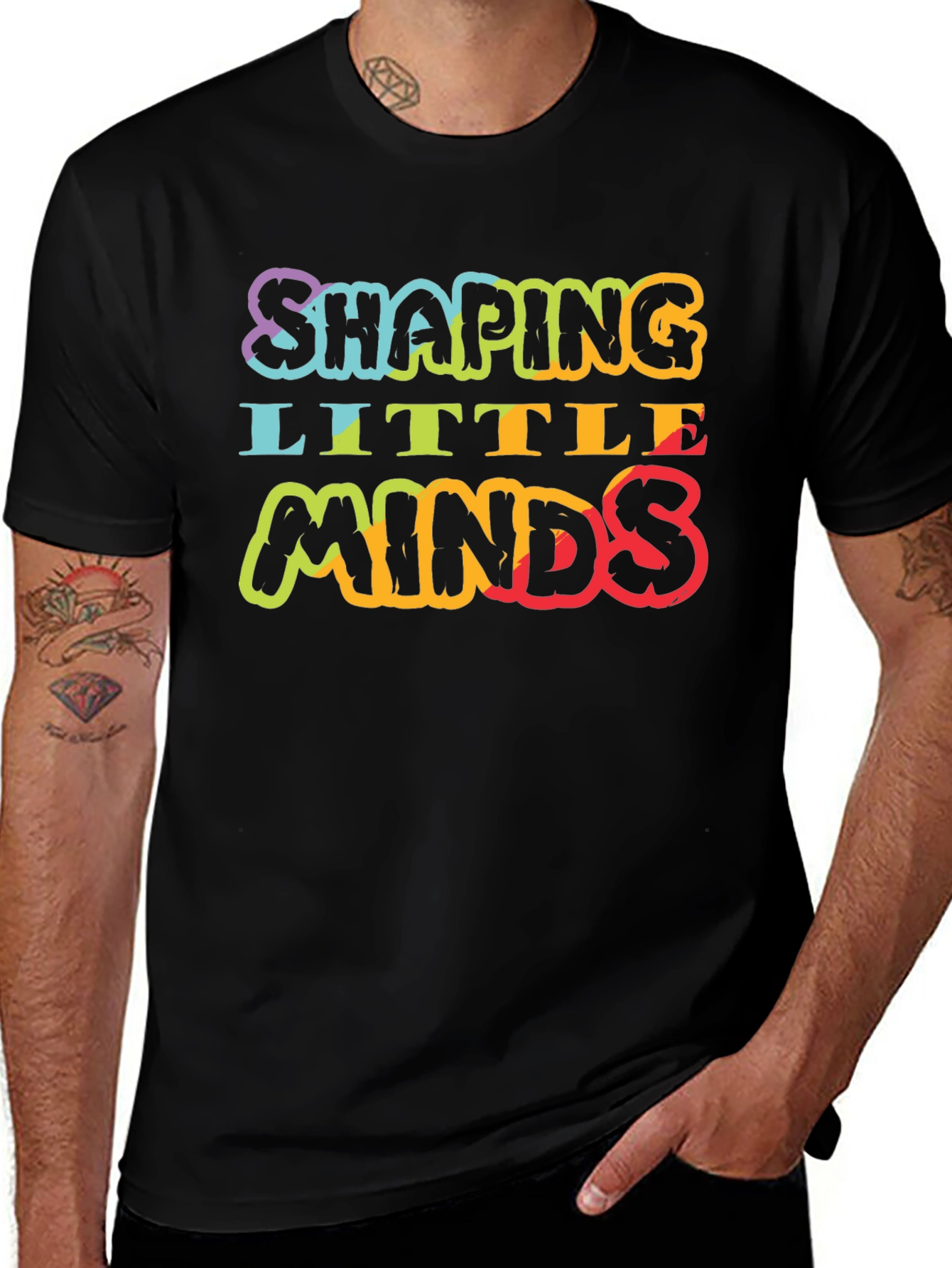 Shaping Little Minds Teacher T-Shirt