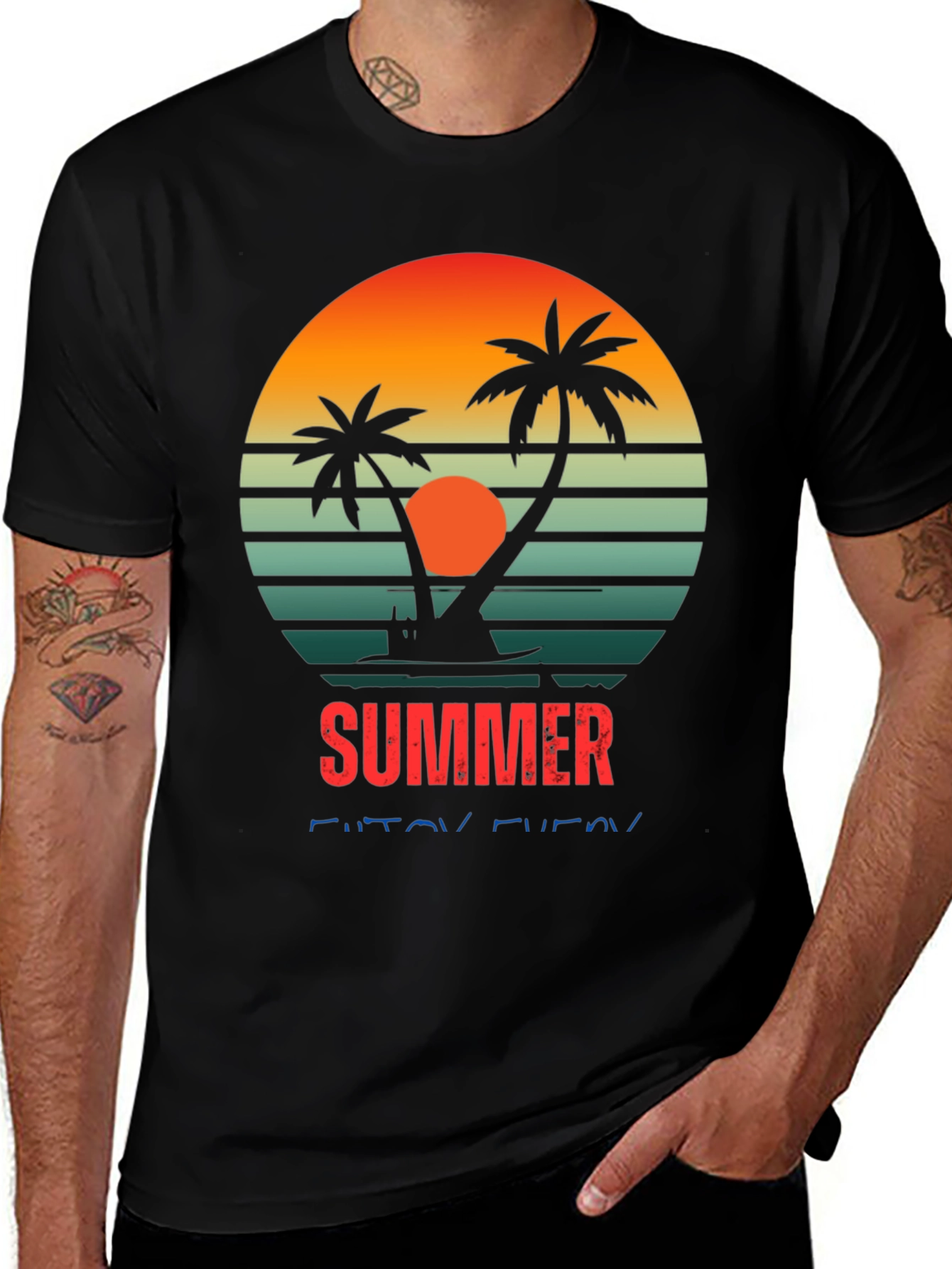 Variant 25 of Summer Vibes T-Shirt