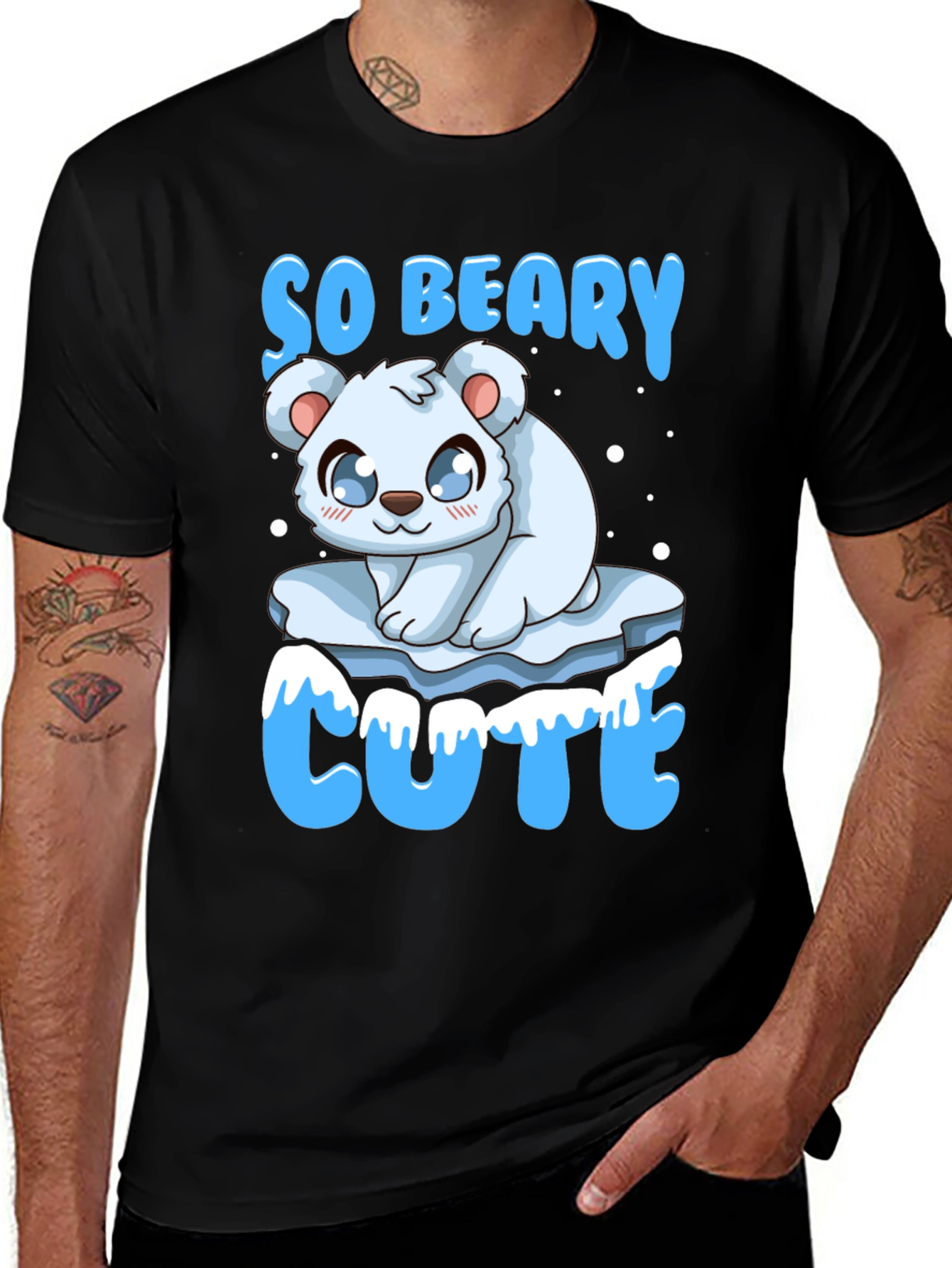 Variant 13 of So Beary Cute Polar Bear T-Shirt