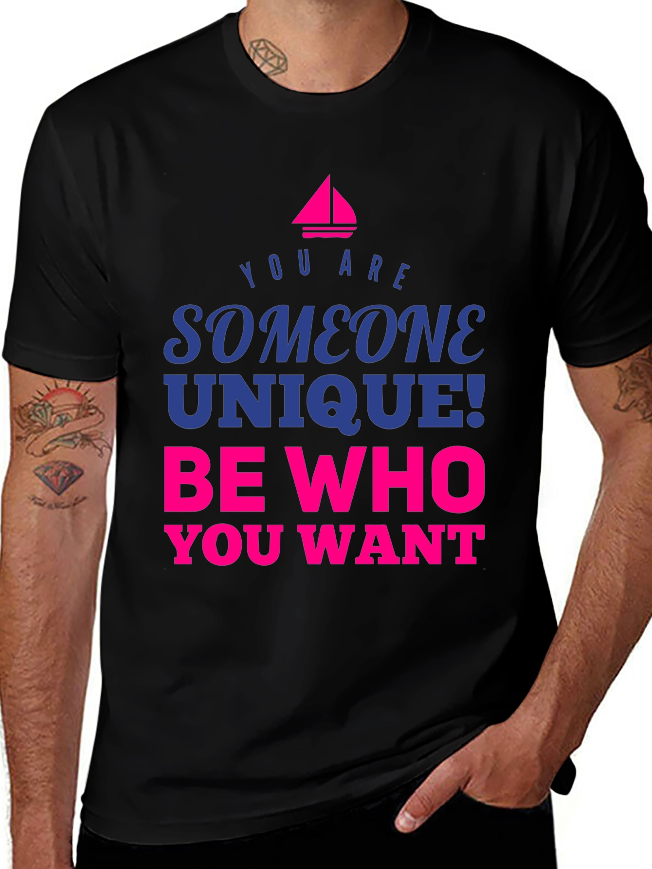 Unique You T-Shirt - Be Who You Want To Be!