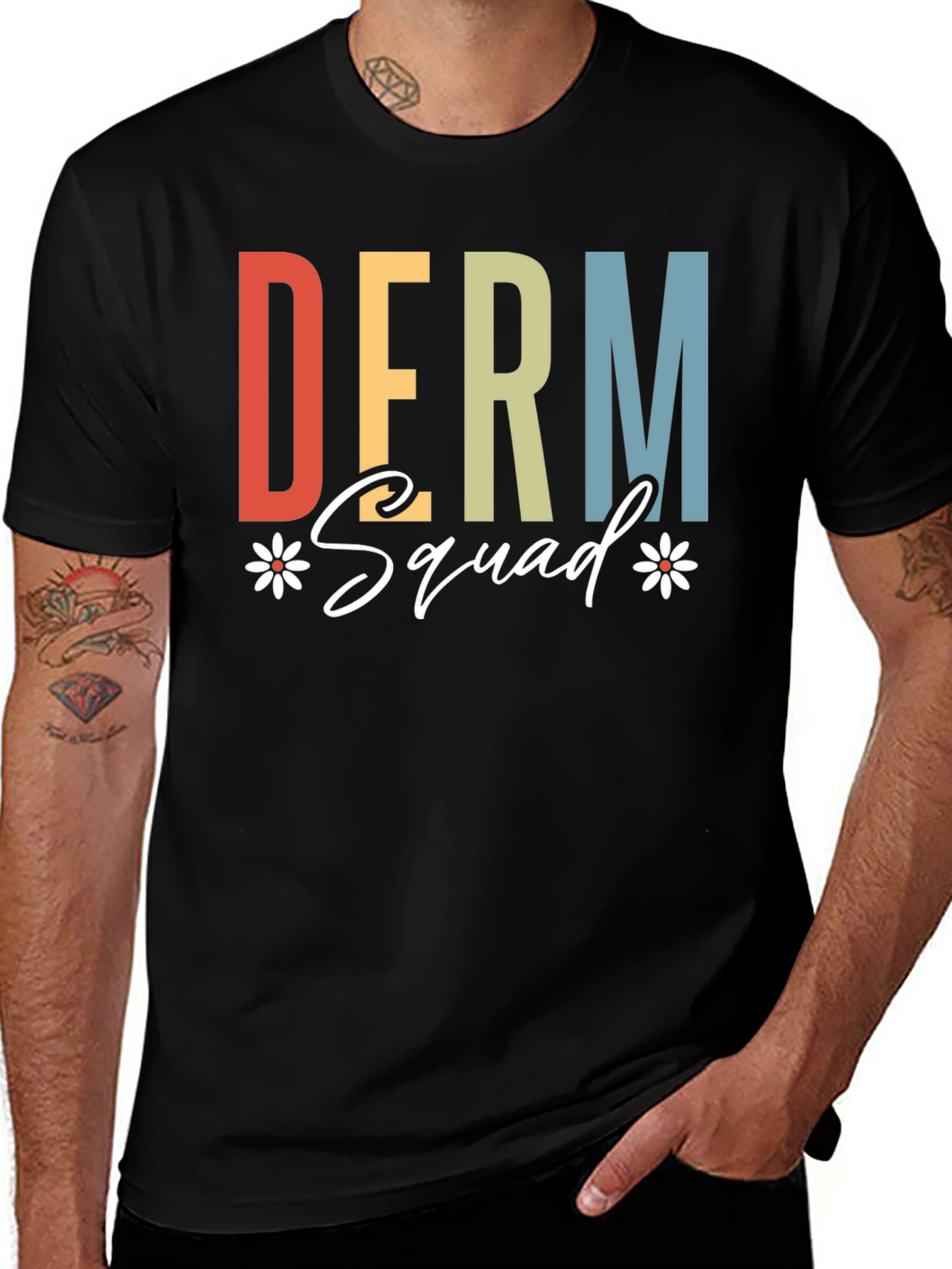 Variant 25 of Derm Squad Tee - Cute Dermatology Shirt