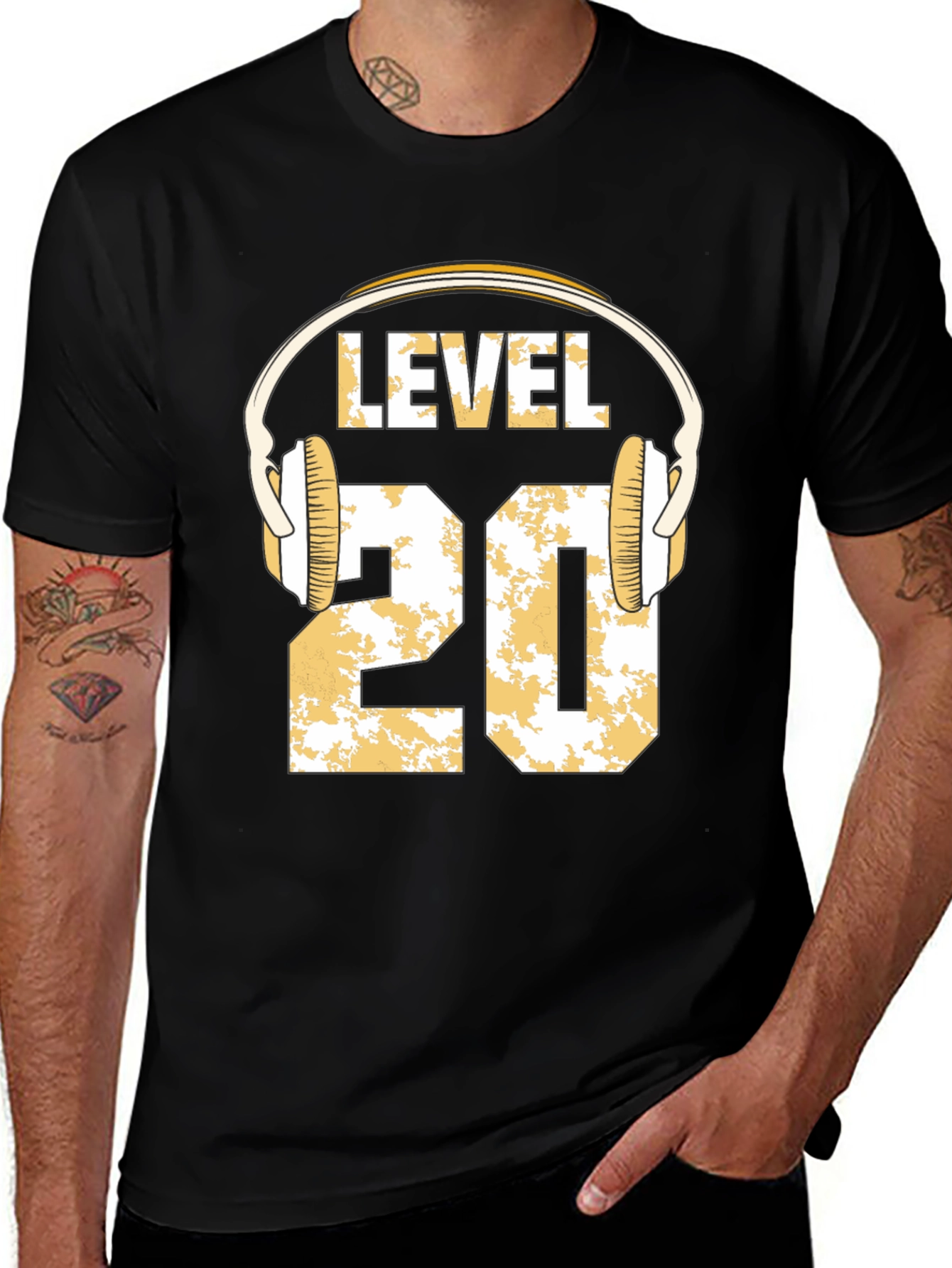 Level 20 Gamer T-Shirt - Birthday Gift