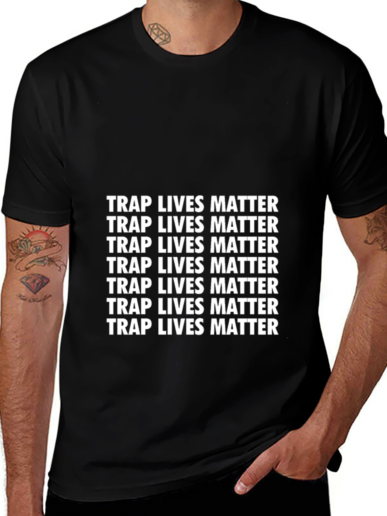 Variant 3 of Trap Lives Matter T-Shirt