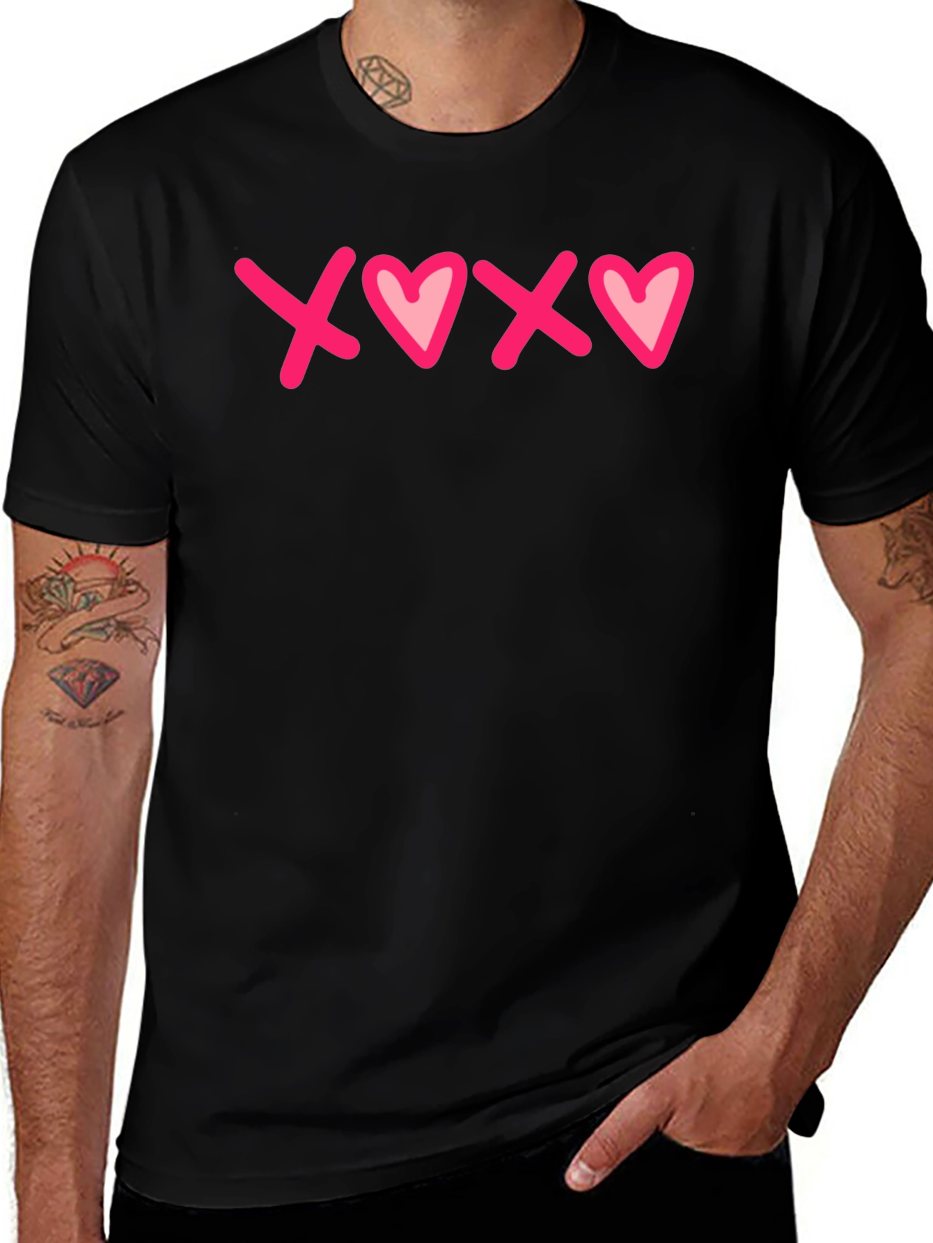 XOXO Graphic Tee - Hugs and Kisses T-Shirt