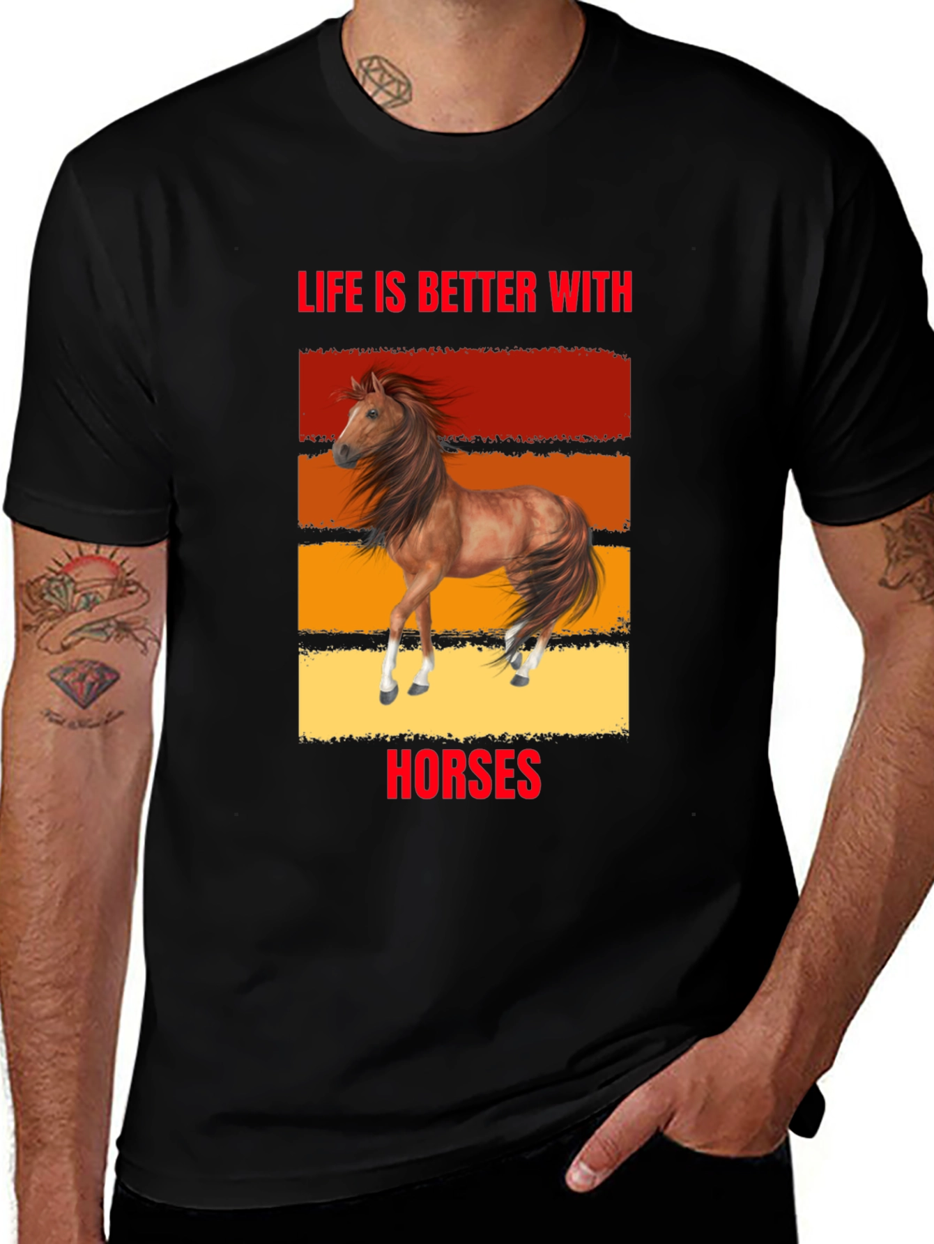 Life Is Better With Horses T-Shirt