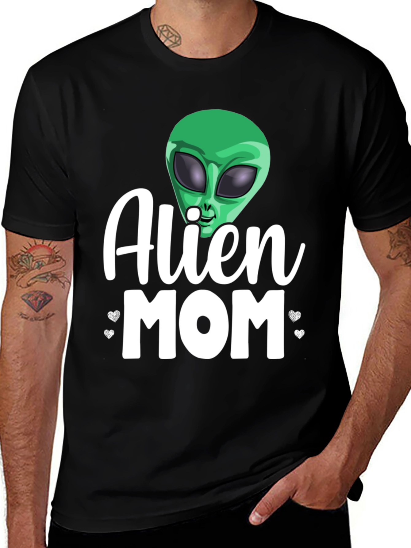 Alien Mom Graphic T-Shirt - Trendy Mother's Day Gift