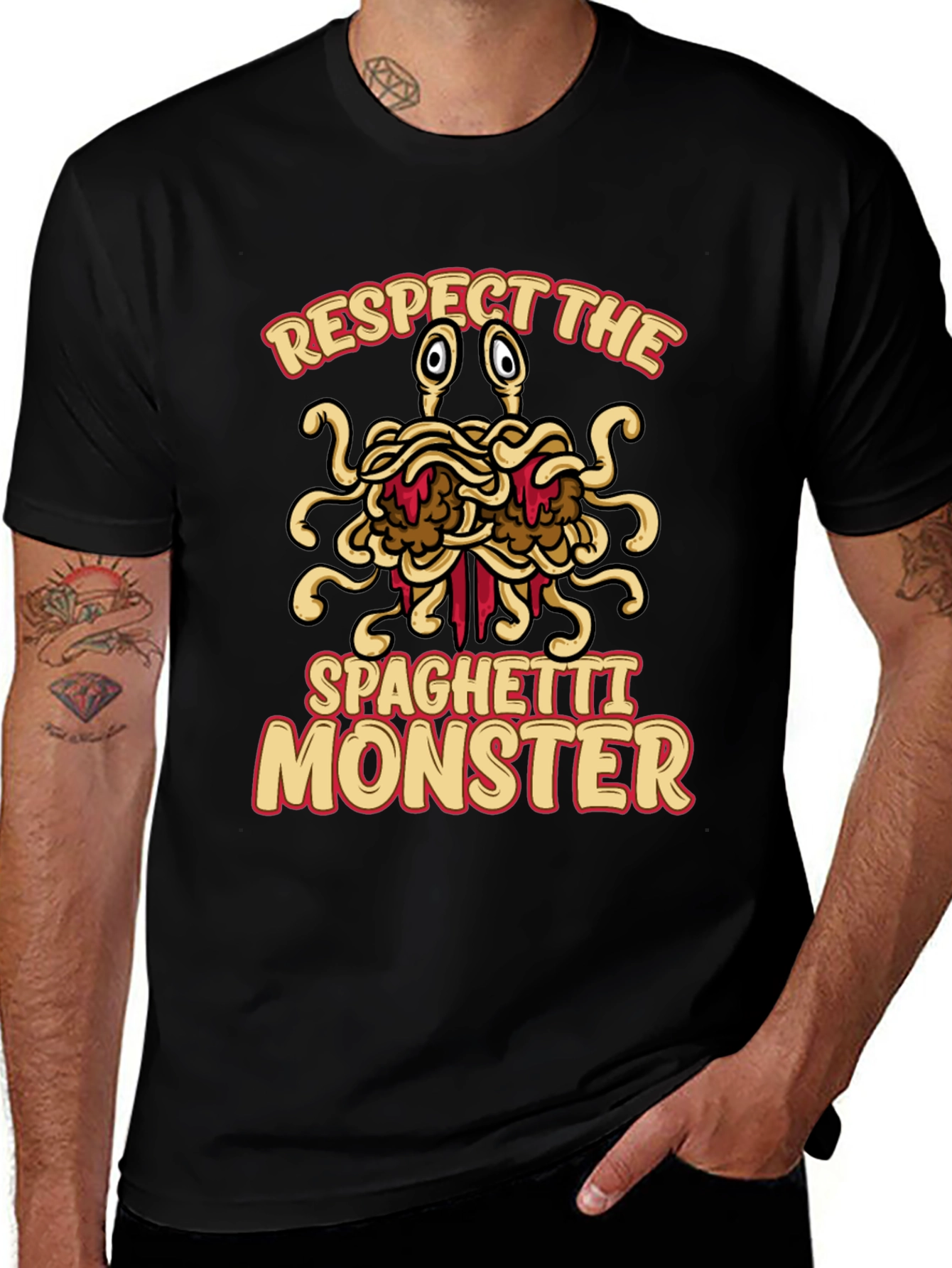 Respect the Spaghetti Monster T-Shirt