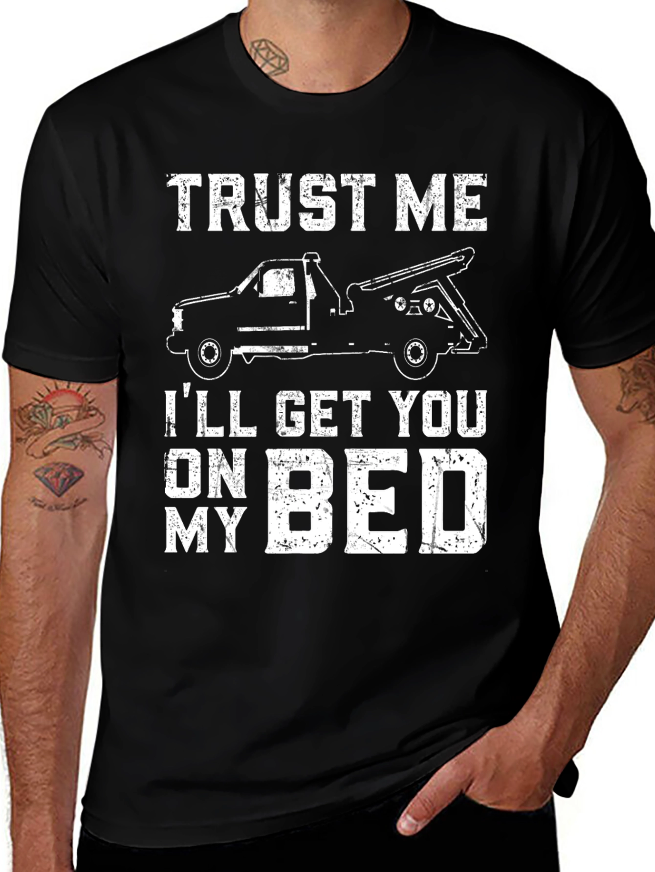 Variant 16 of Trust Me Tow Truck T-Shirt