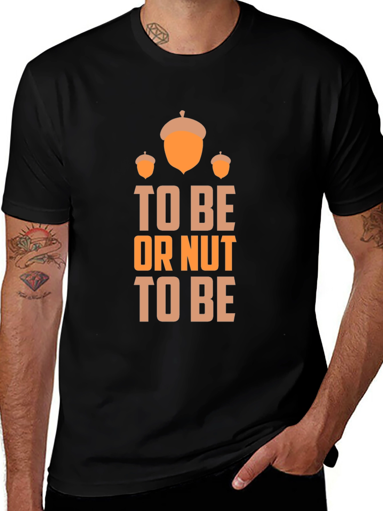 Variant 23 of To Be or Nut To Be Graphic T-Shirt