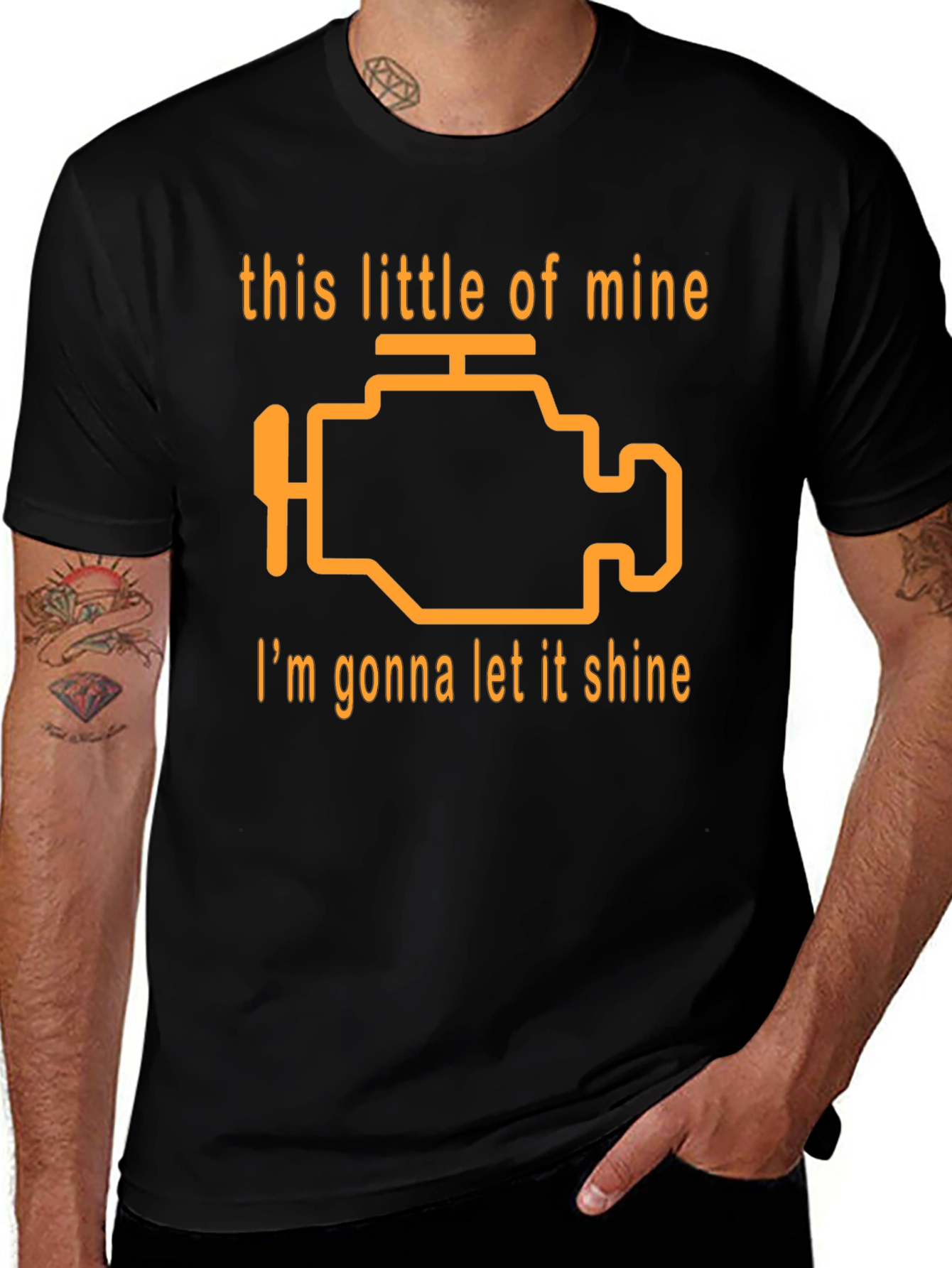 Variant 11 of Check Engine Light T-Shirt - 'This Little of Mine'