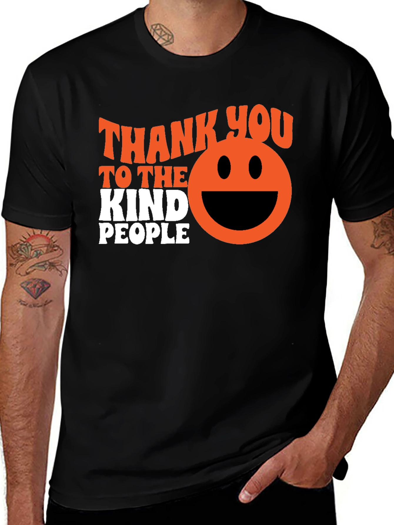 Variant 7 of Thank You To The Kind People Graphic T-Shirt