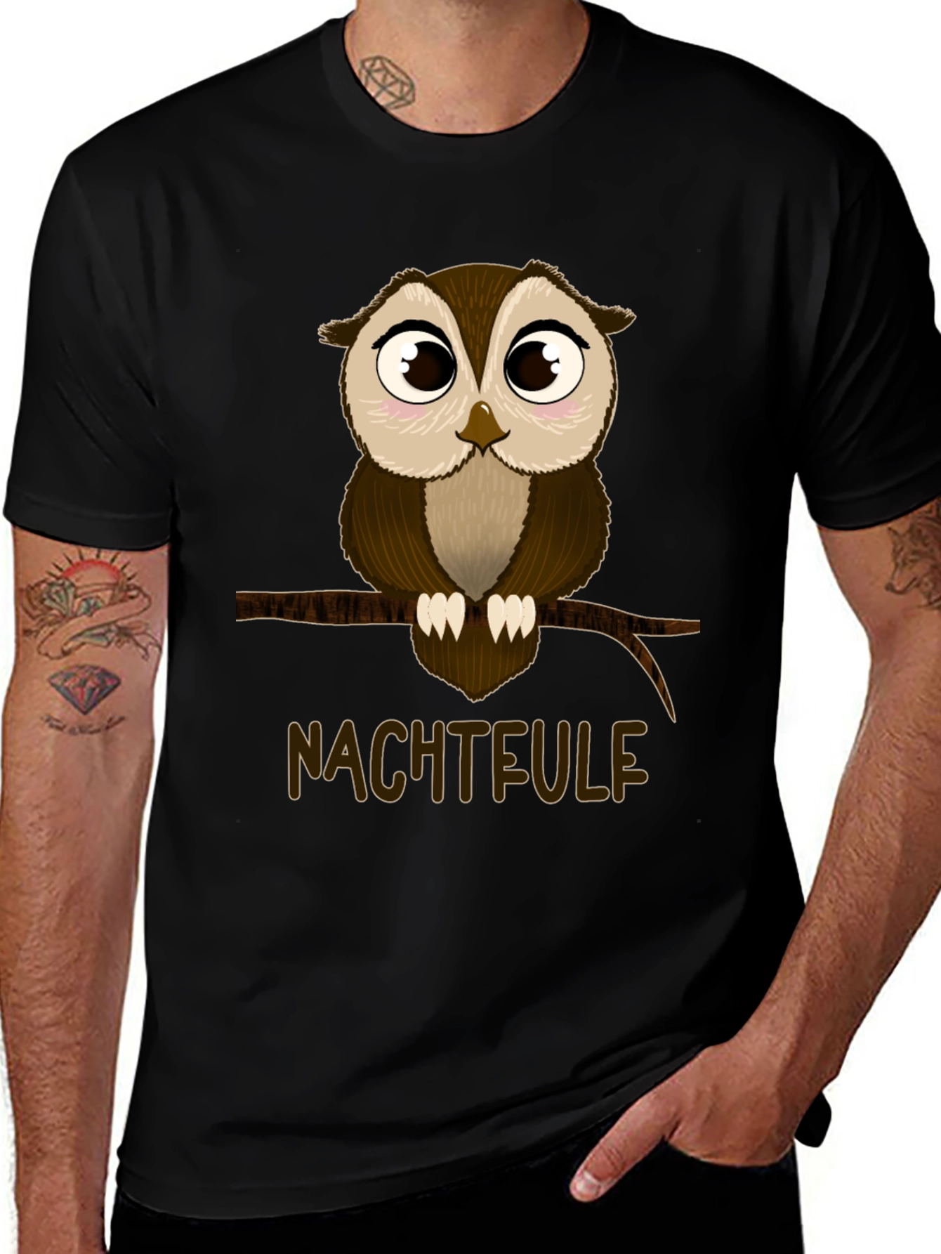 Variant 28 of Night Owl Graphic T-Shirt